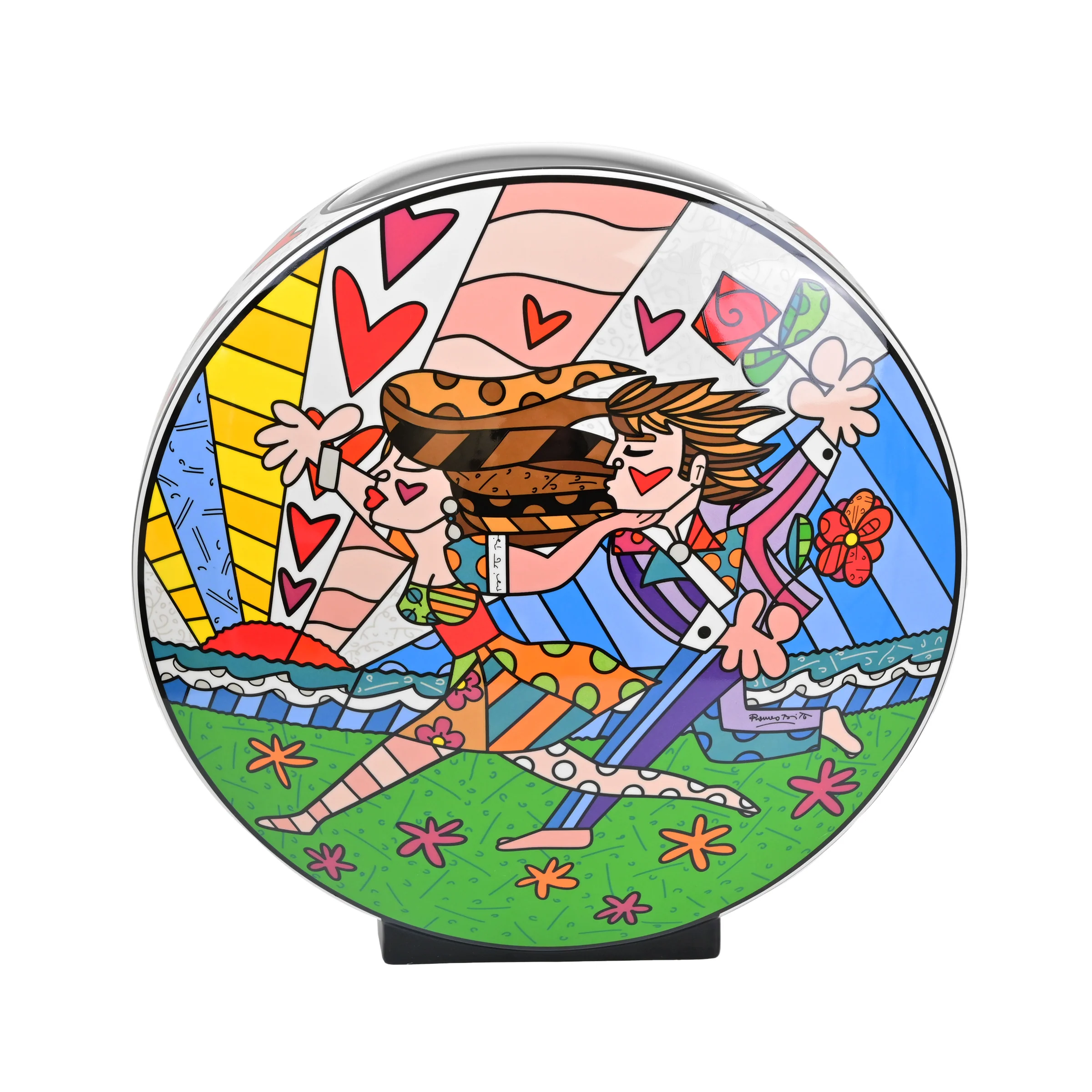 Love Blossoms Vase - Britto Fine Porcelain