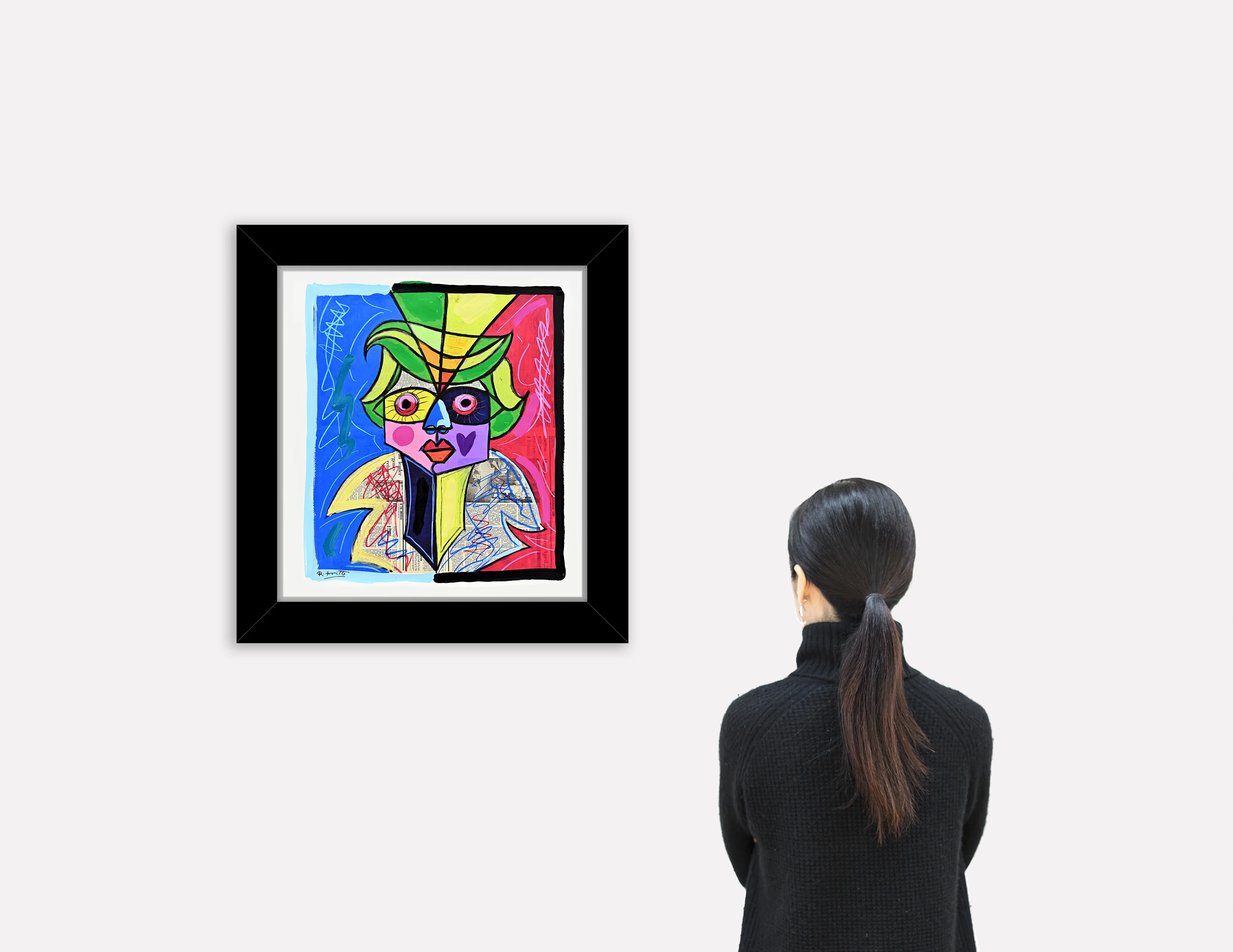 Venice Carnival - Mixed Media Original - Image 3
