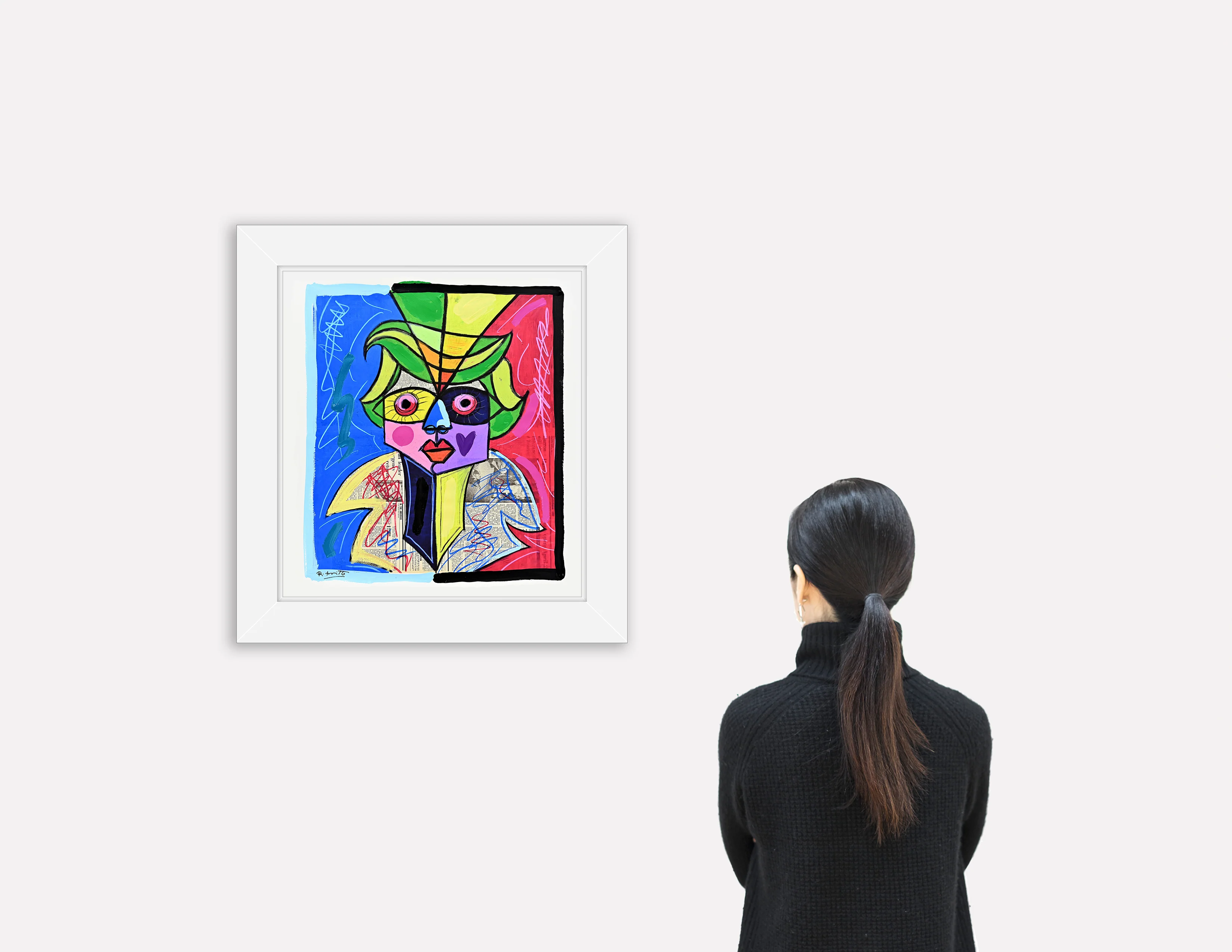 Venice Carnival - Mixed Media Original - Image 4