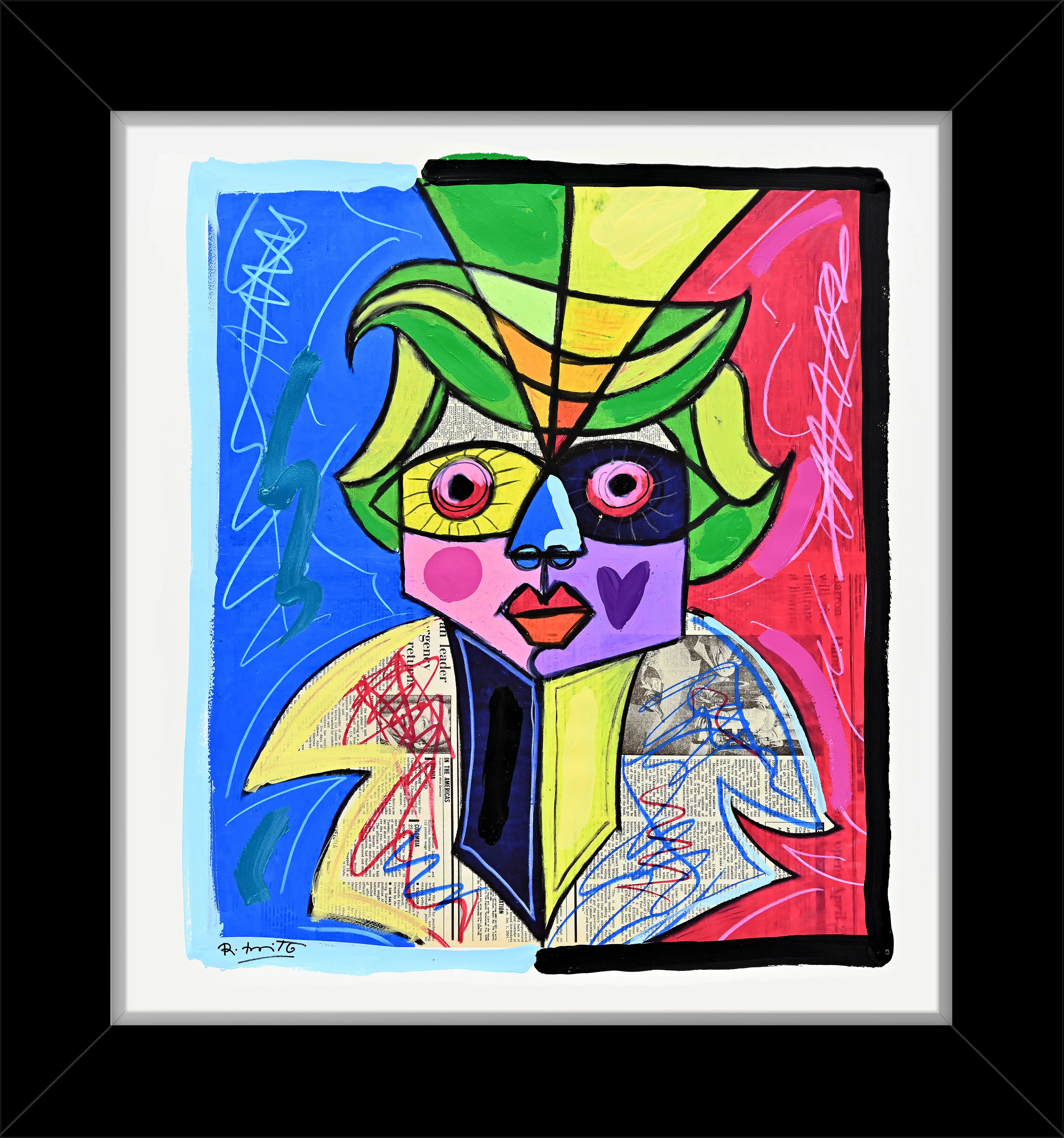 Venice Carnival - Mixed Media Original - Image 5