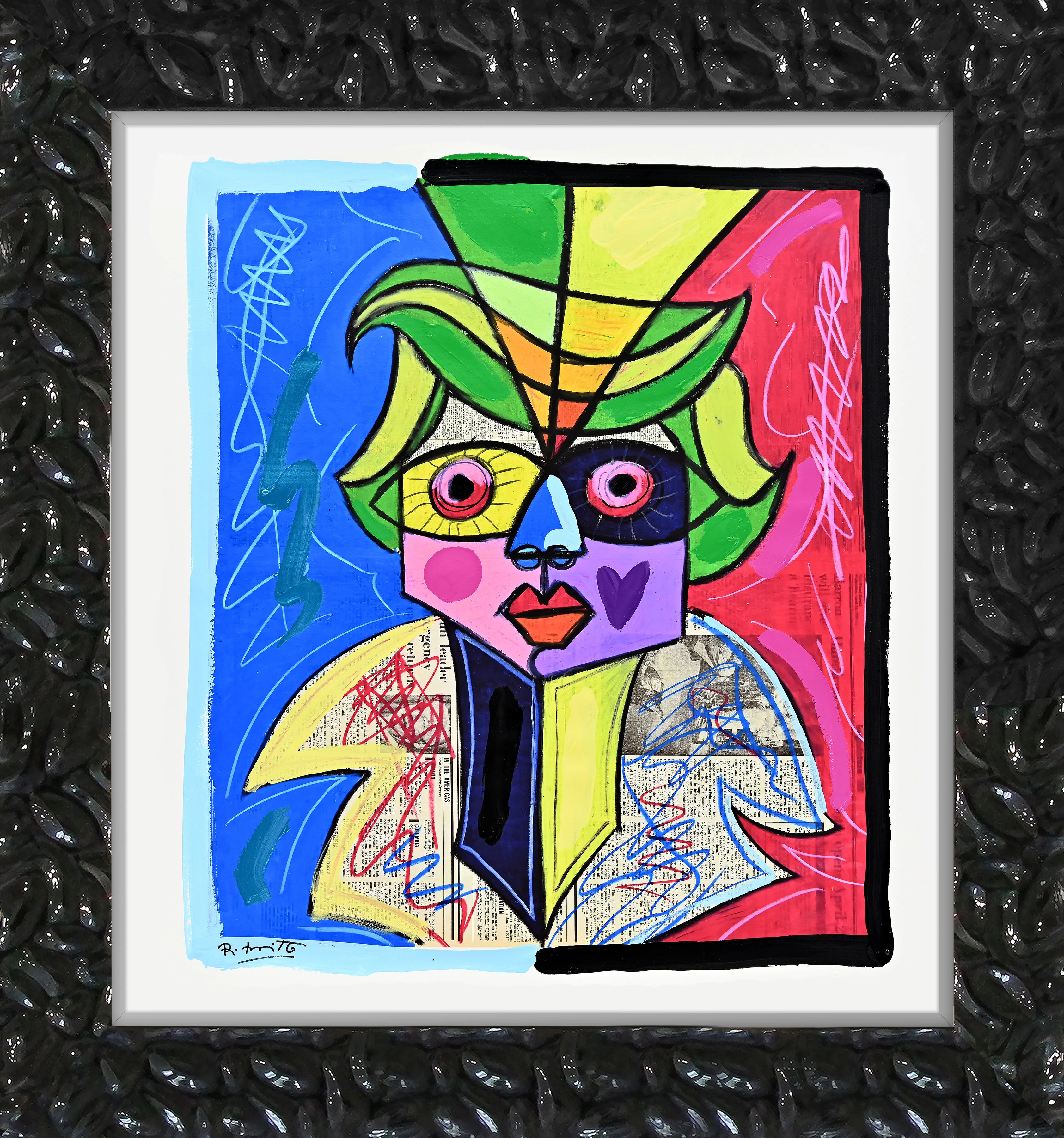Venice Carnival - Mixed Media Original - Image 9