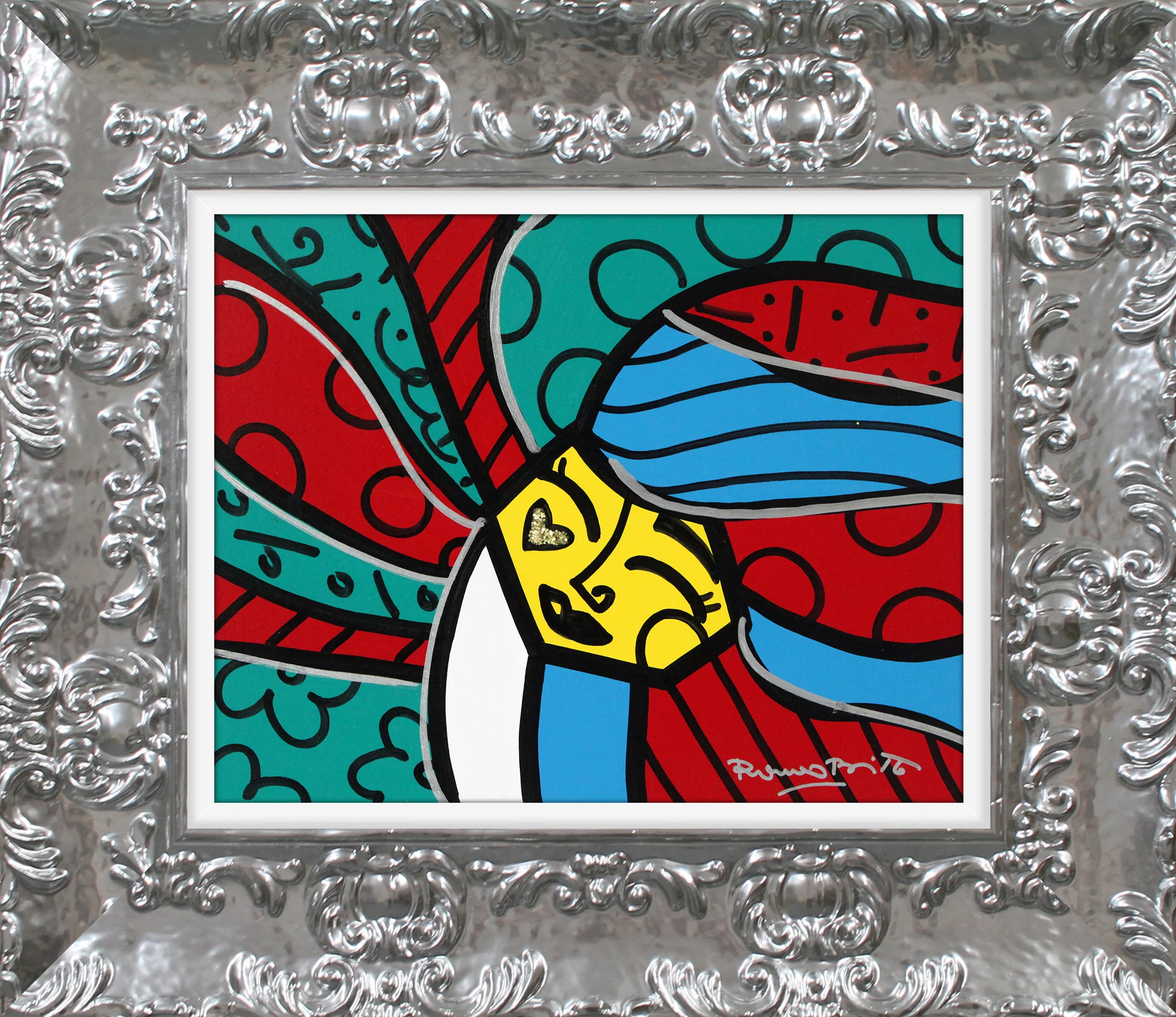 VERMELHO E VERDE - Original Painting - Image 11