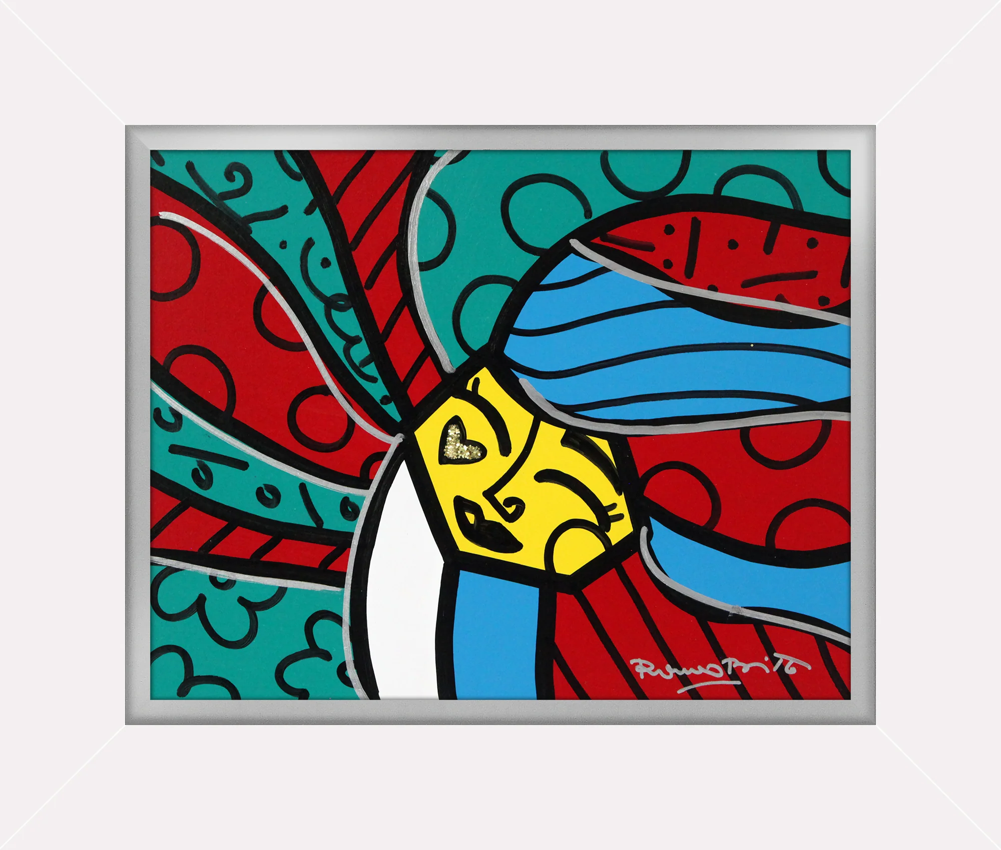 VERMELHO E VERDE - Original Painting - Image 12