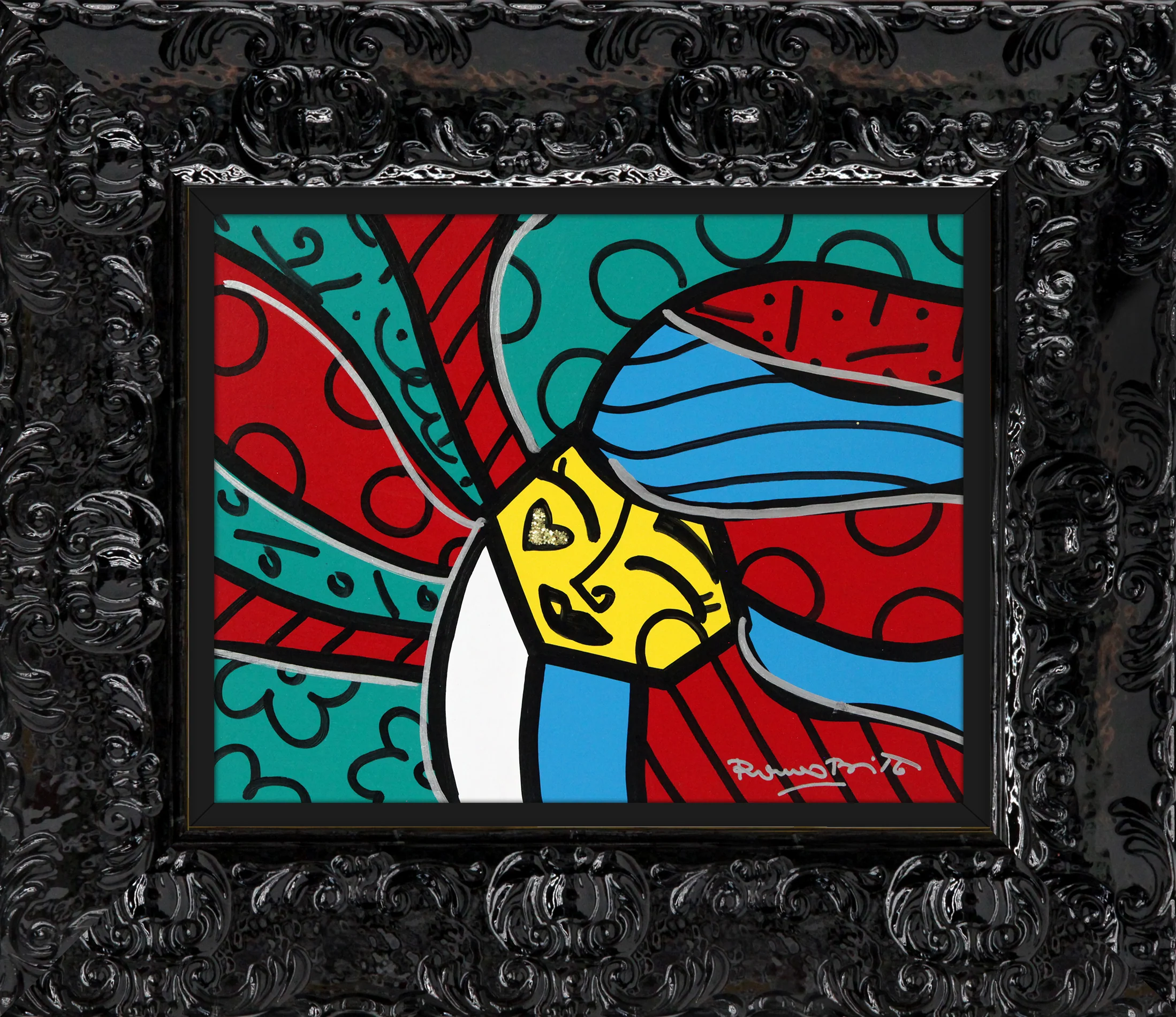 VERMELHO E VERDE - Original Painting - Image 4