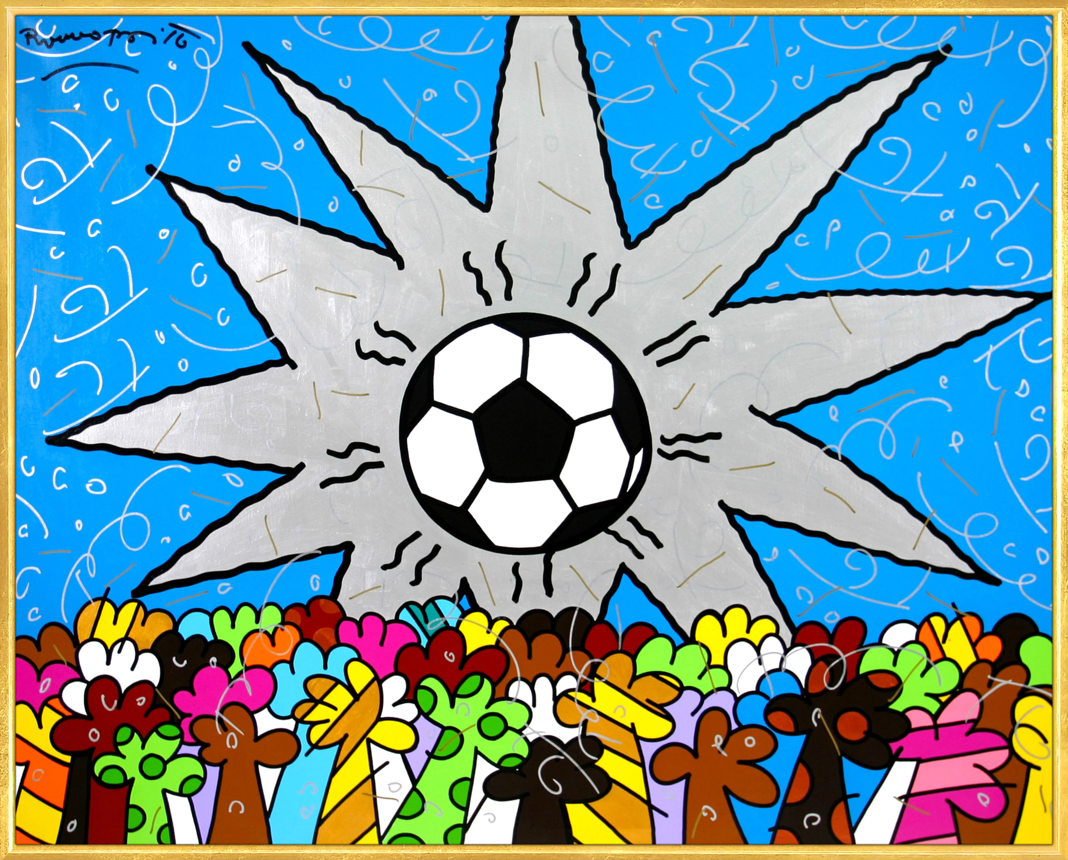 We Love Pele - Original Painting - Image 12