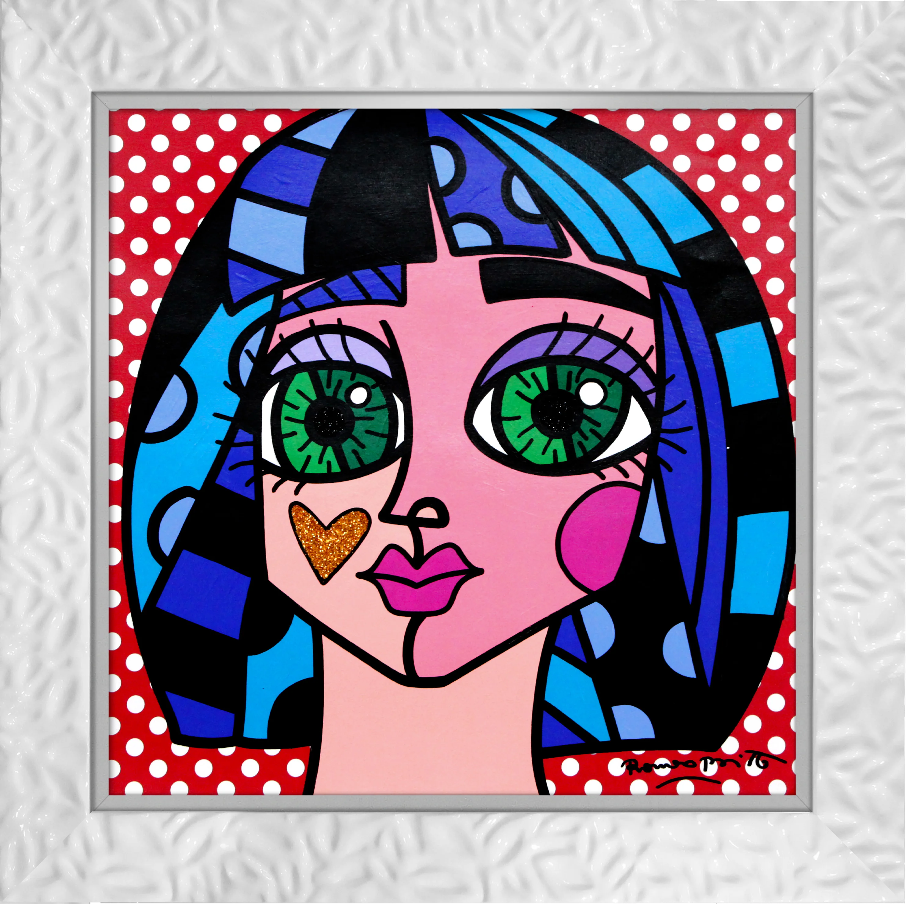 WHITE DOTS -  Original Painting - Image 20