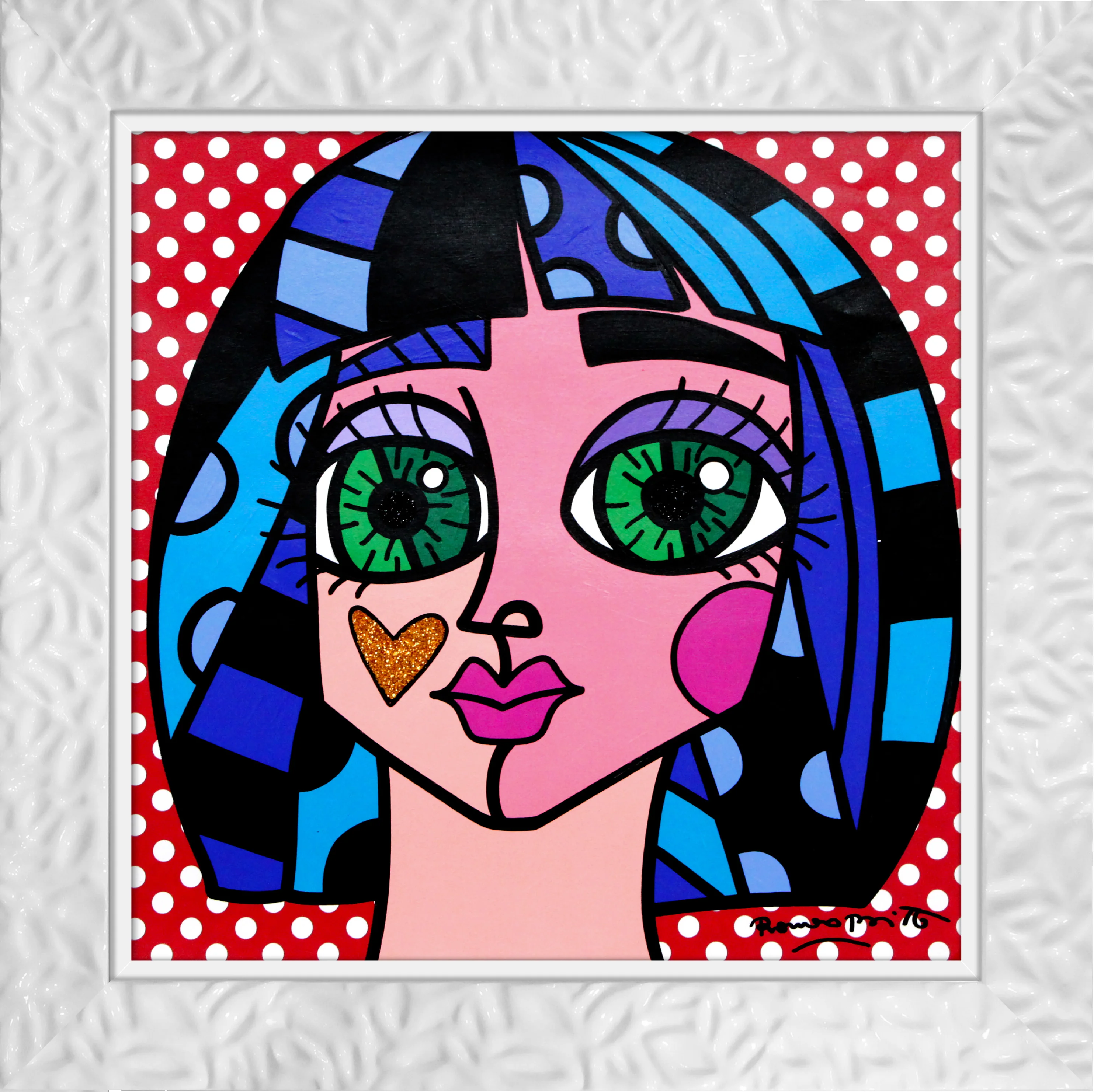 WHITE DOTS -  Original Painting - Image 21