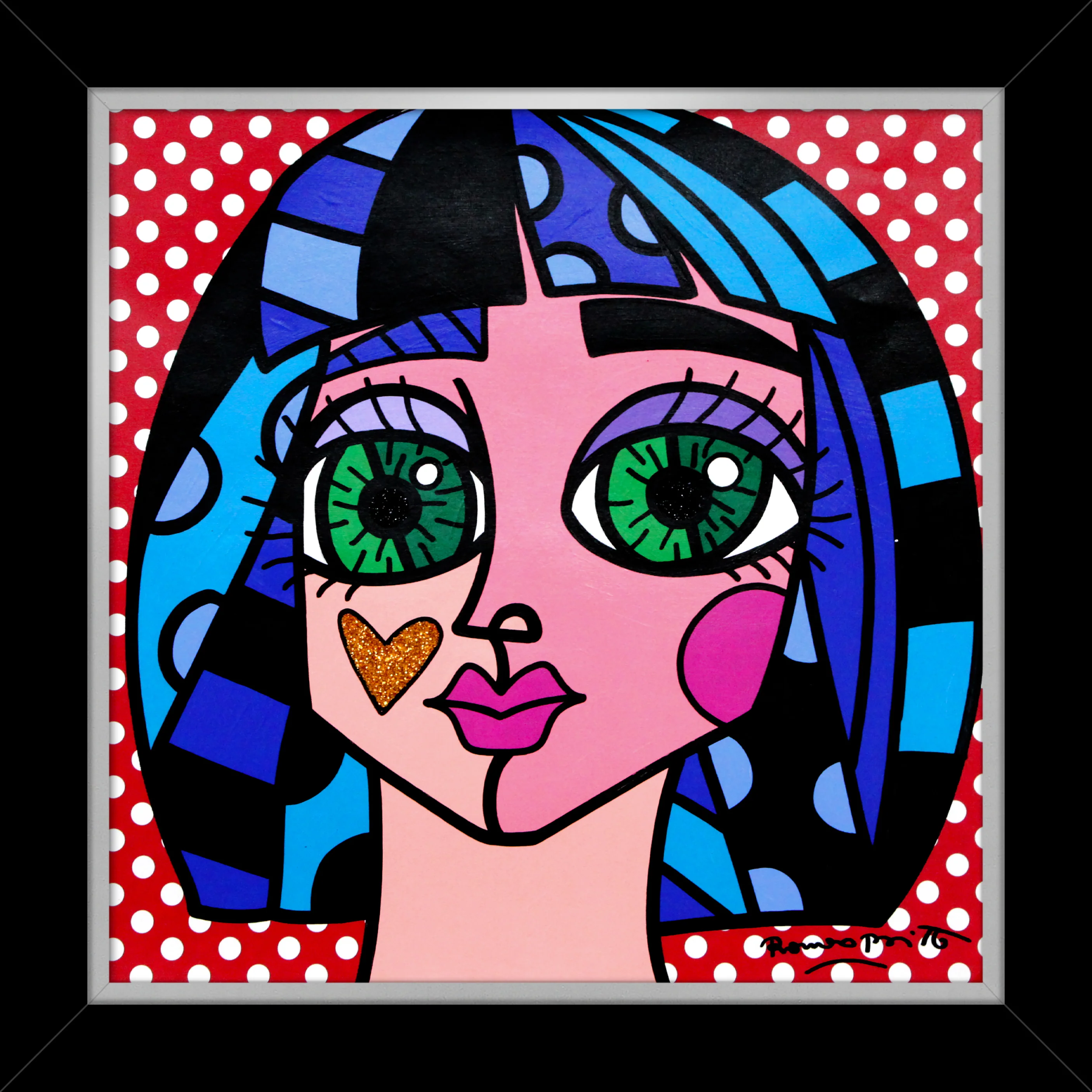 WHITE DOTS -  Original Painting - Image 8