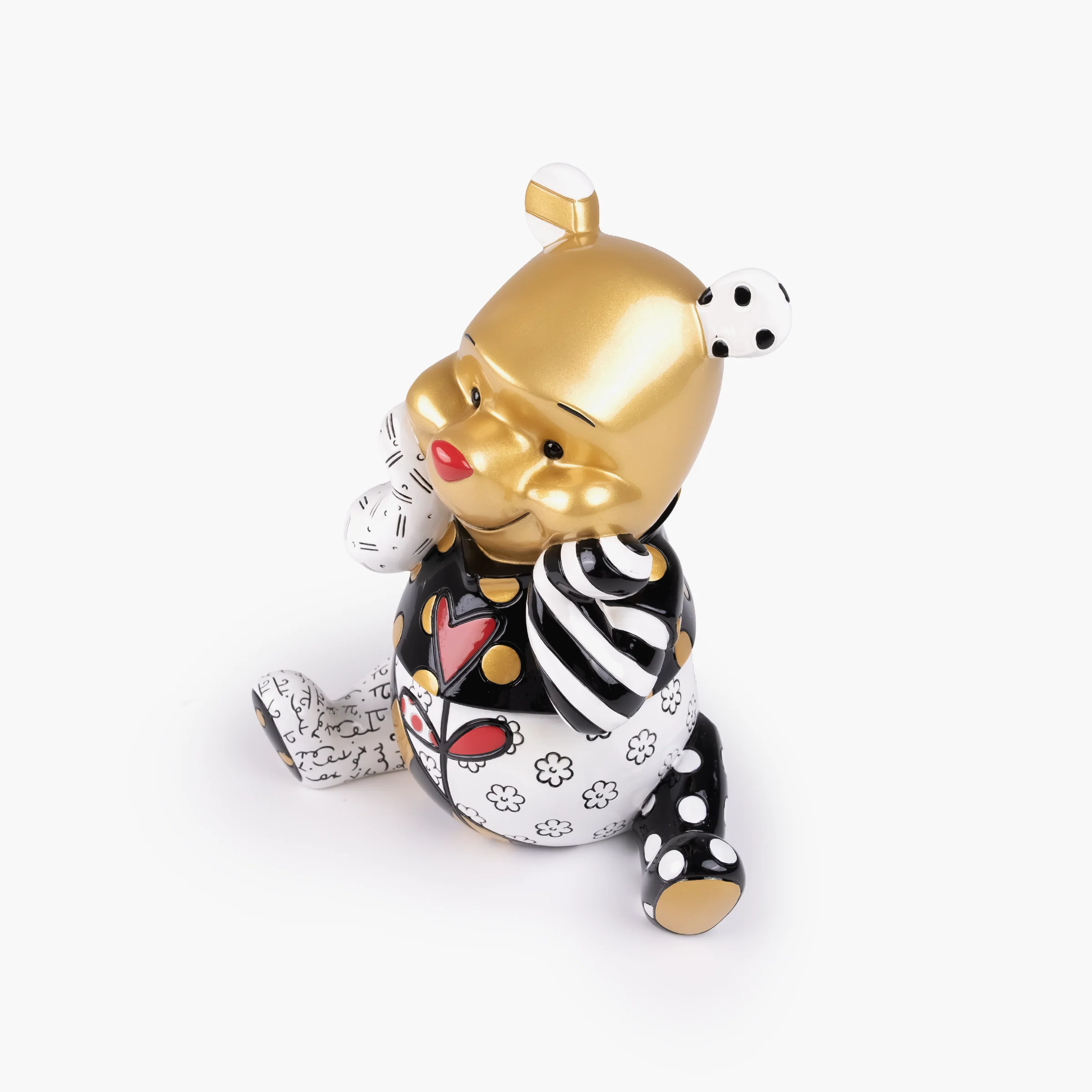 Winnie The Pooh Black & Gold - Disney by Britto Figurine - Image 3
