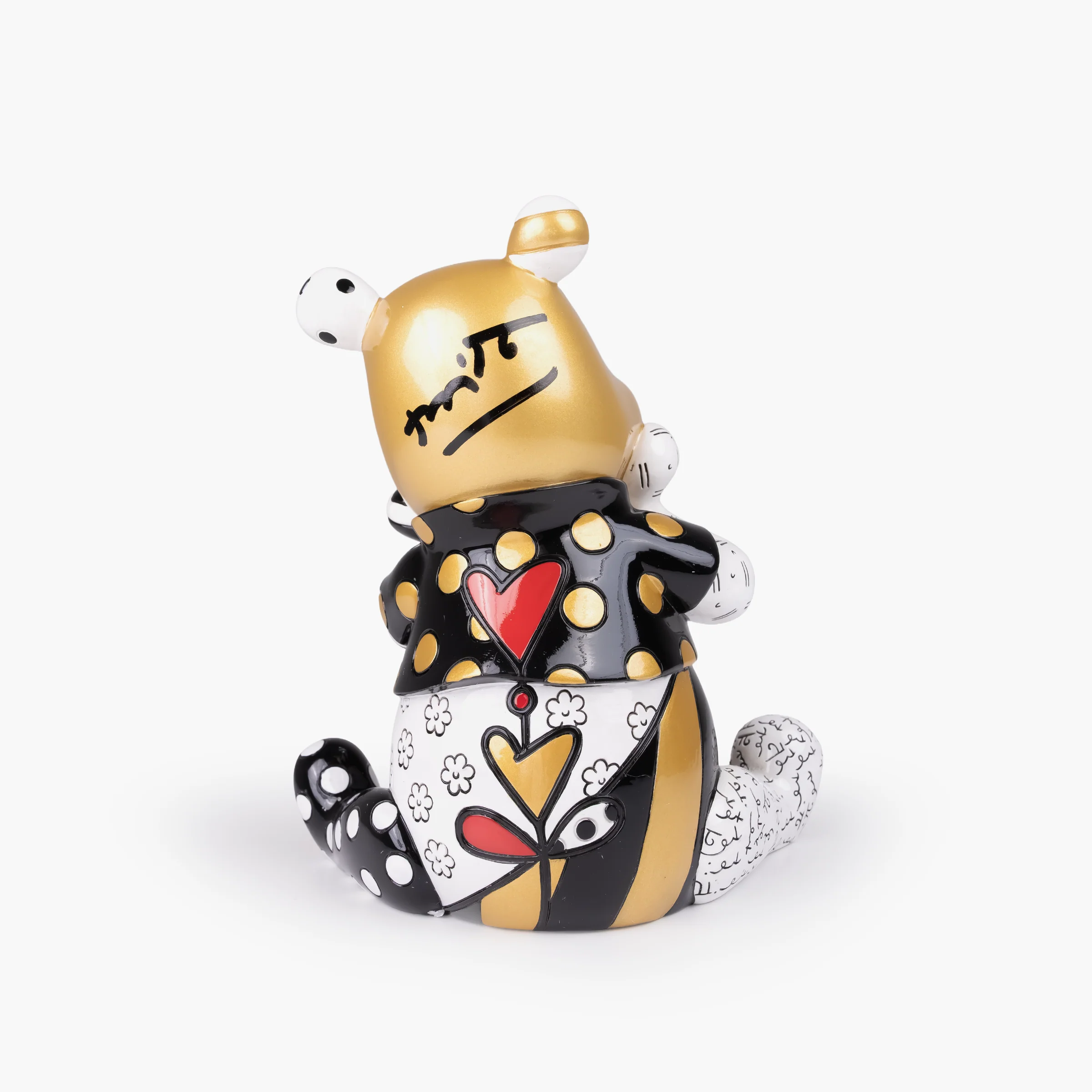 Winnie The Pooh Black & Gold - Disney by Britto Figurine - Image 4