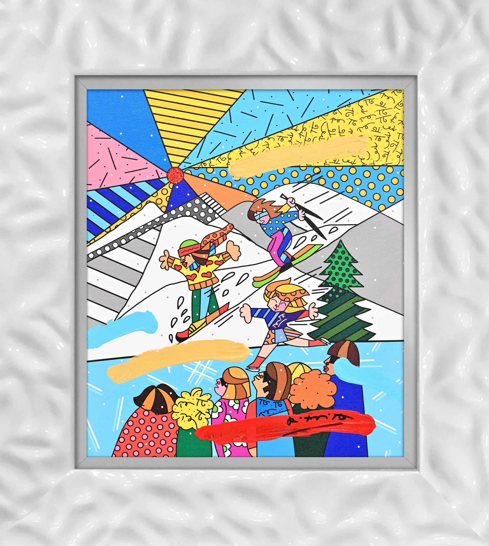 Winter Days - Mixed Media Original - Image 21