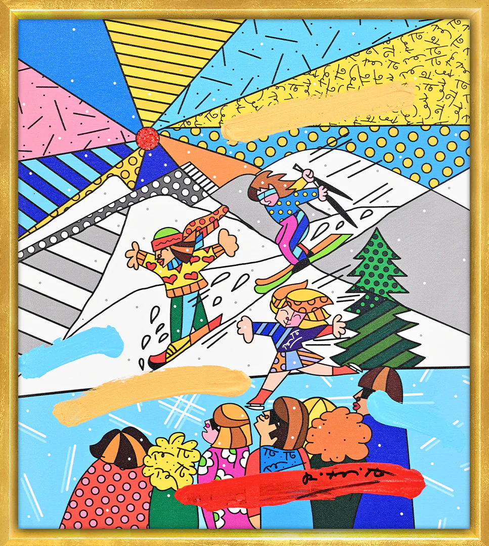 Winter Days - Mixed Media Original - Image 6