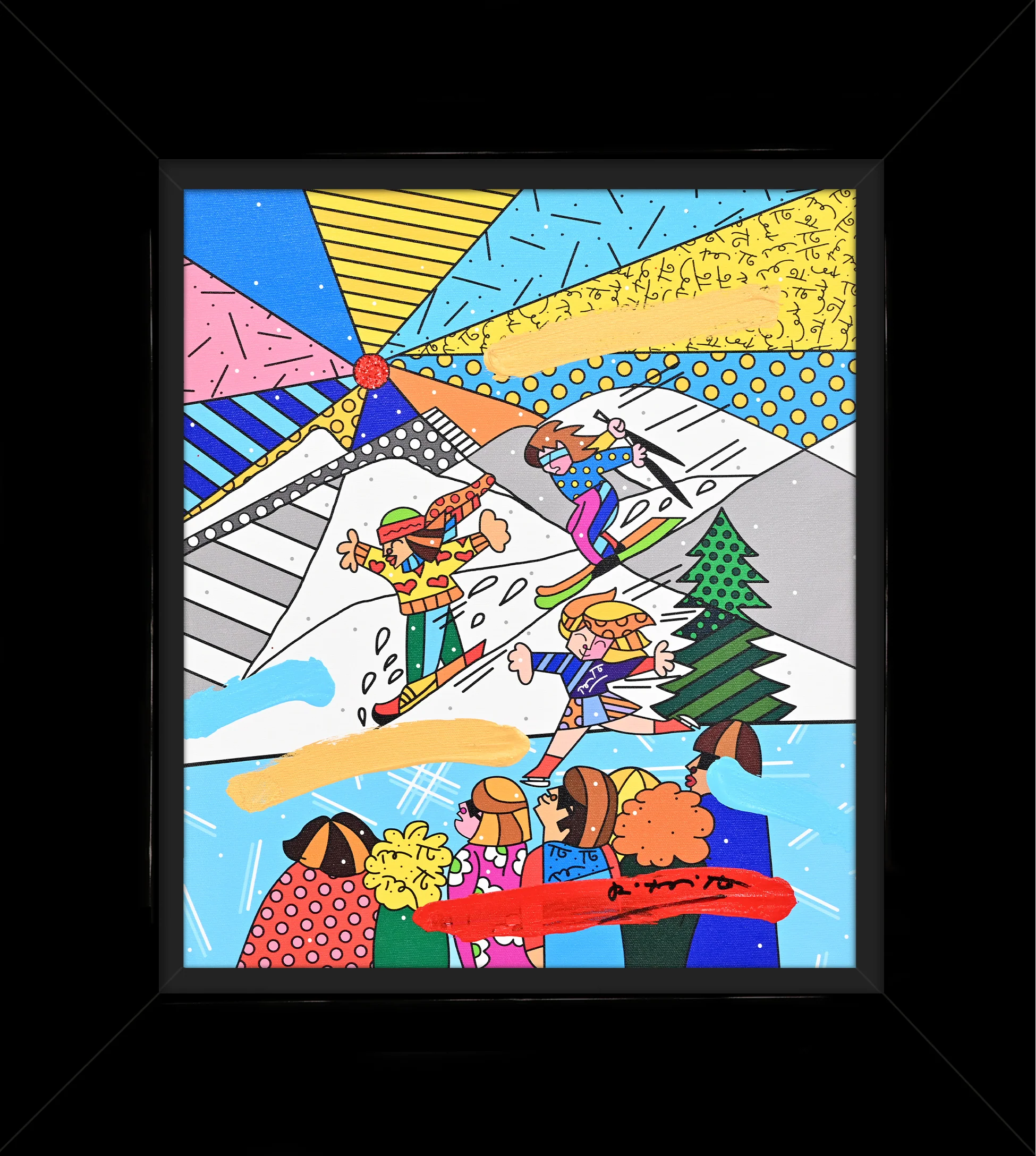 Winter Days - Mixed Media Original - Image 8