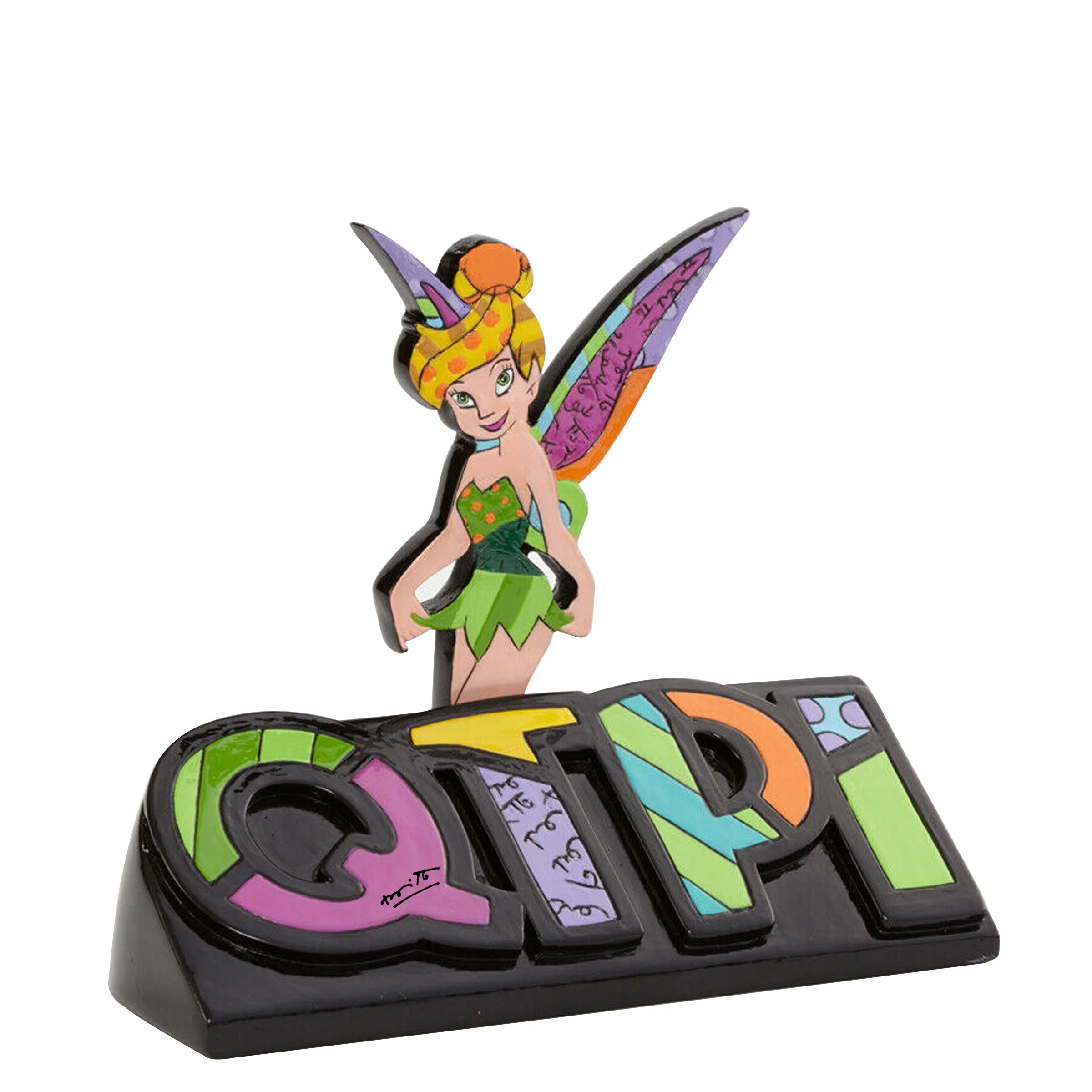 Tinkerbell Word Plaque QTPI - Disney By Britto - Image 3