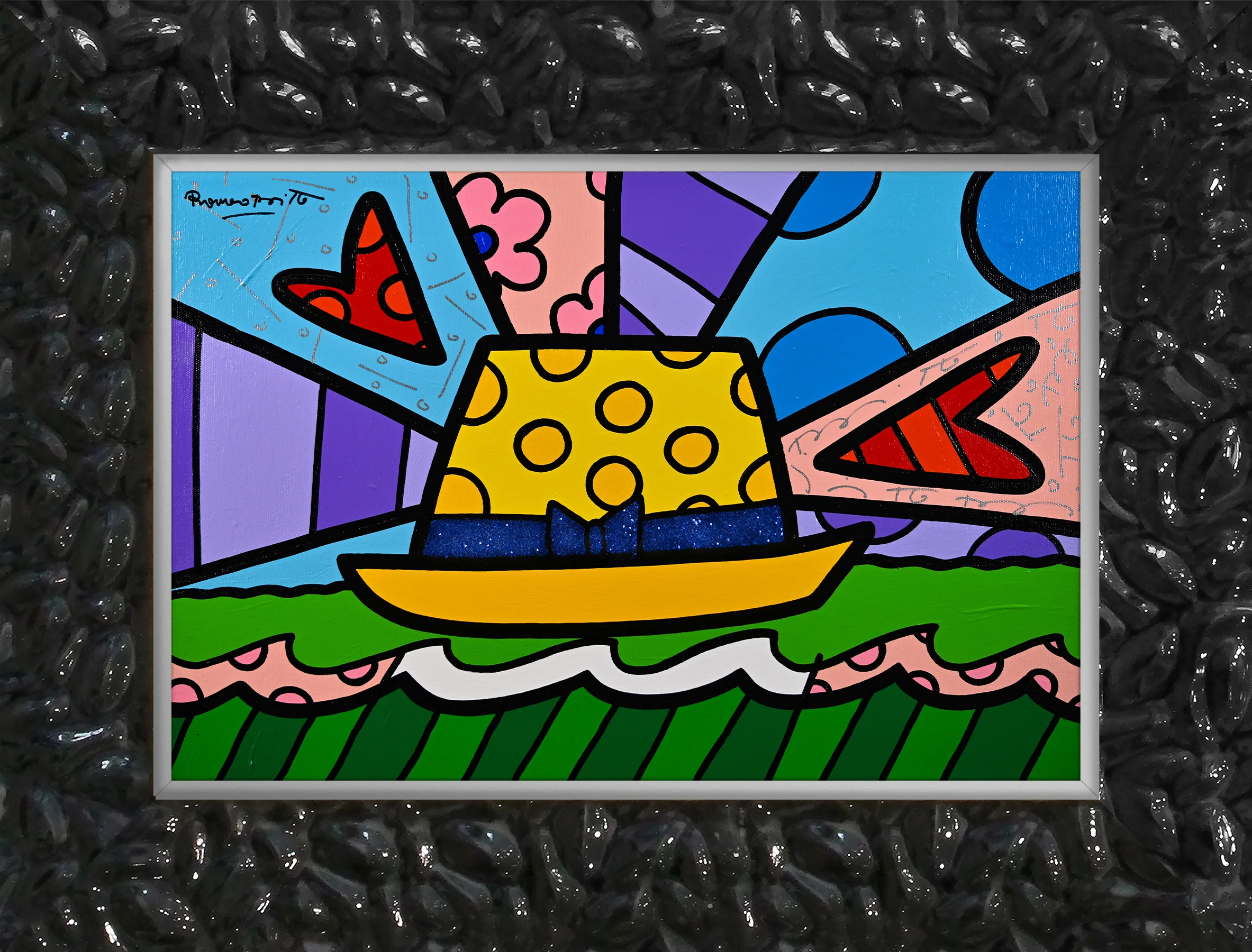 YELLOW HAT - Original Painting - Image 10