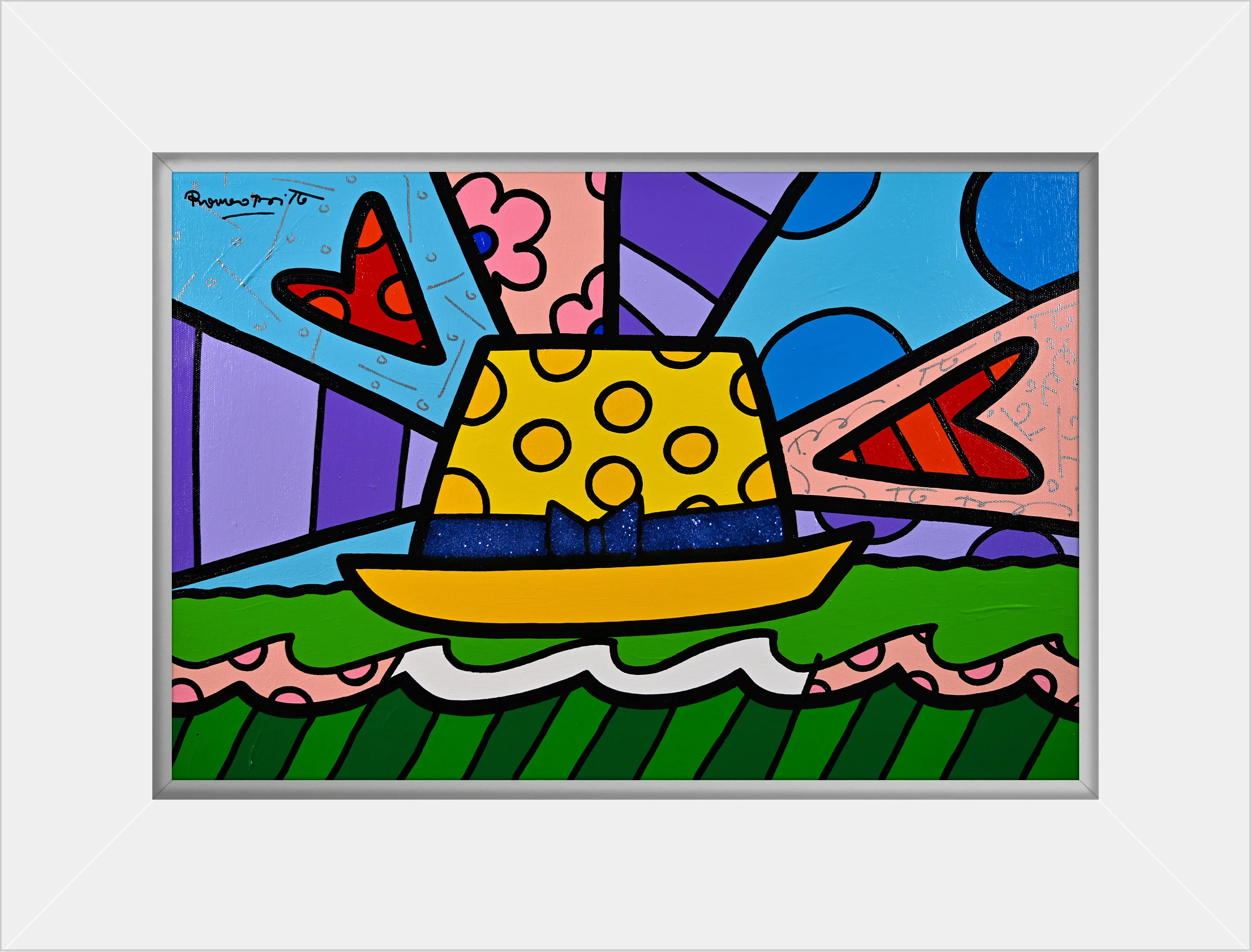 YELLOW HAT - Original Painting - Image 13