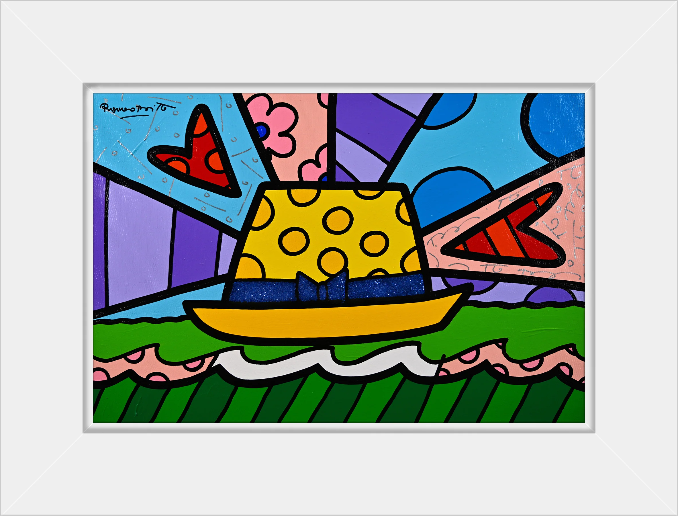 YELLOW HAT - Original Painting - Image 14