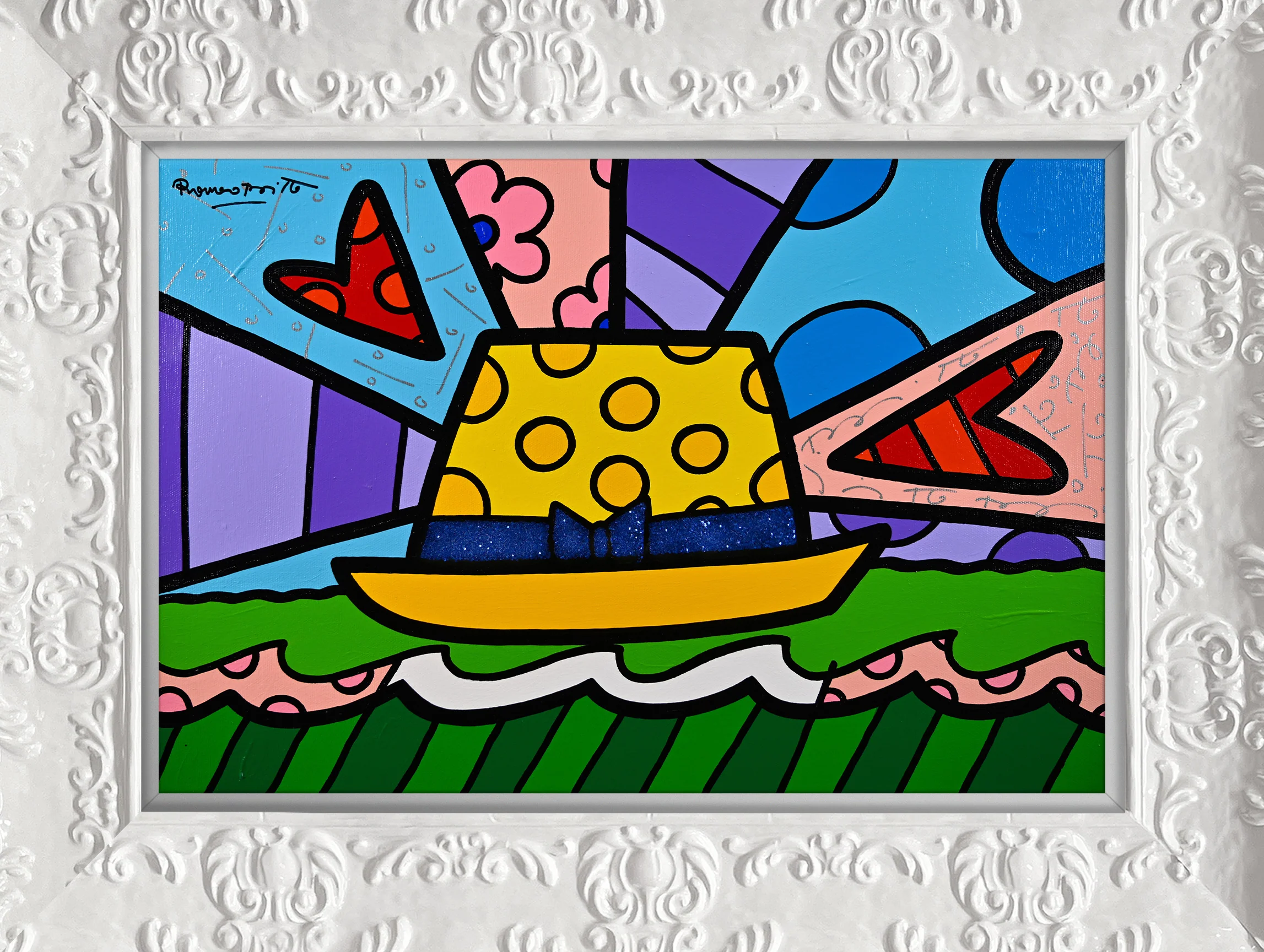 YELLOW HAT - Original Painting - Image 15