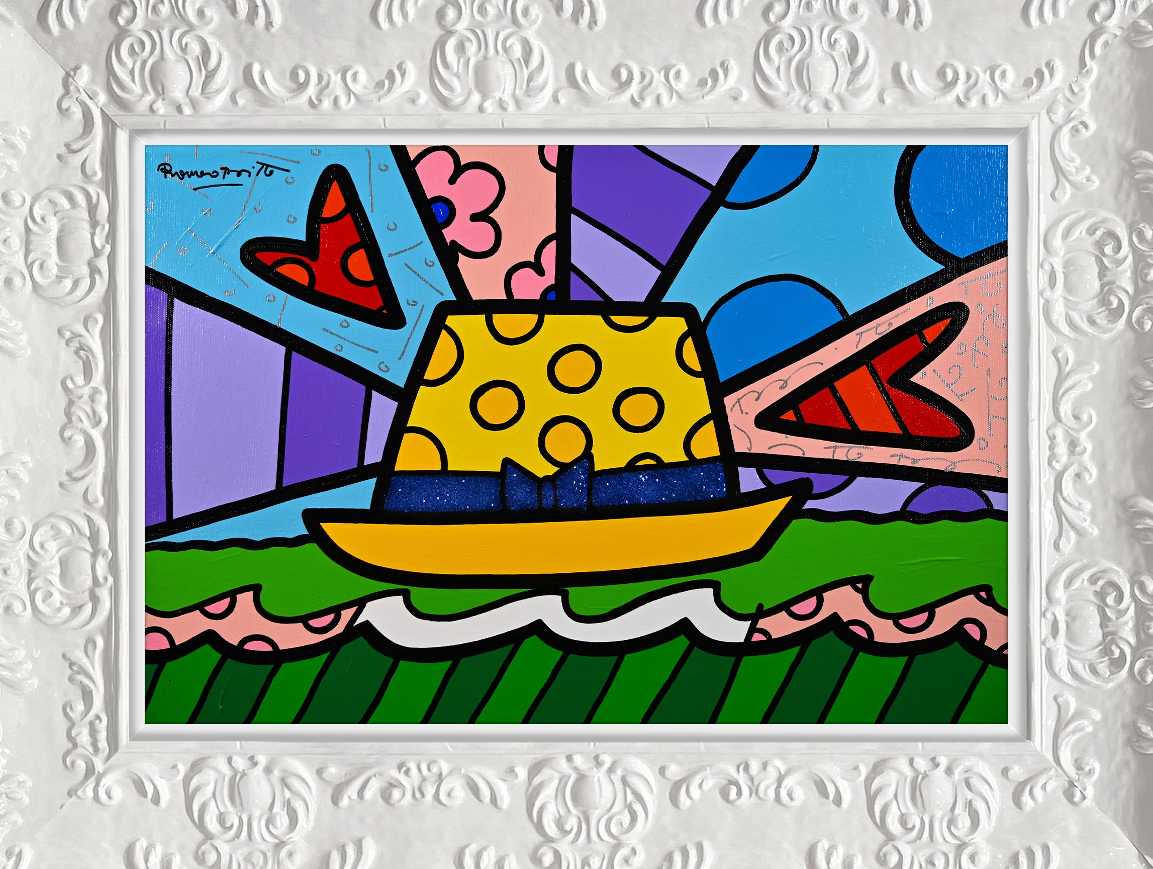 YELLOW HAT - Original Painting - Image 16