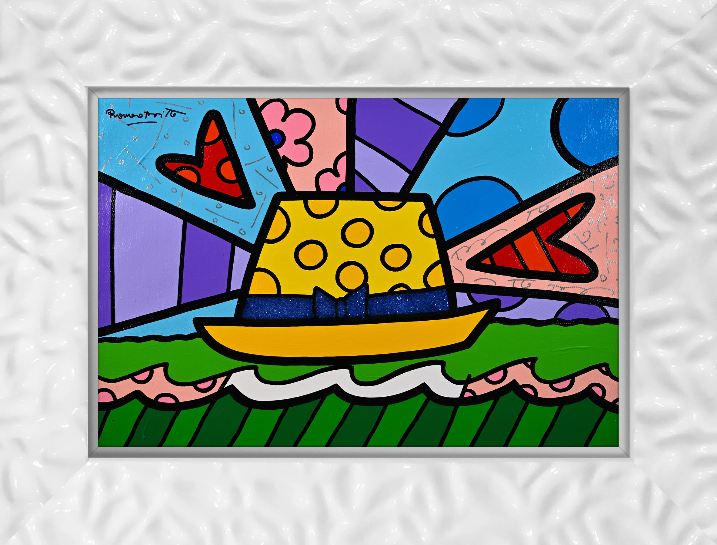 YELLOW HAT - Original Painting - Image 17