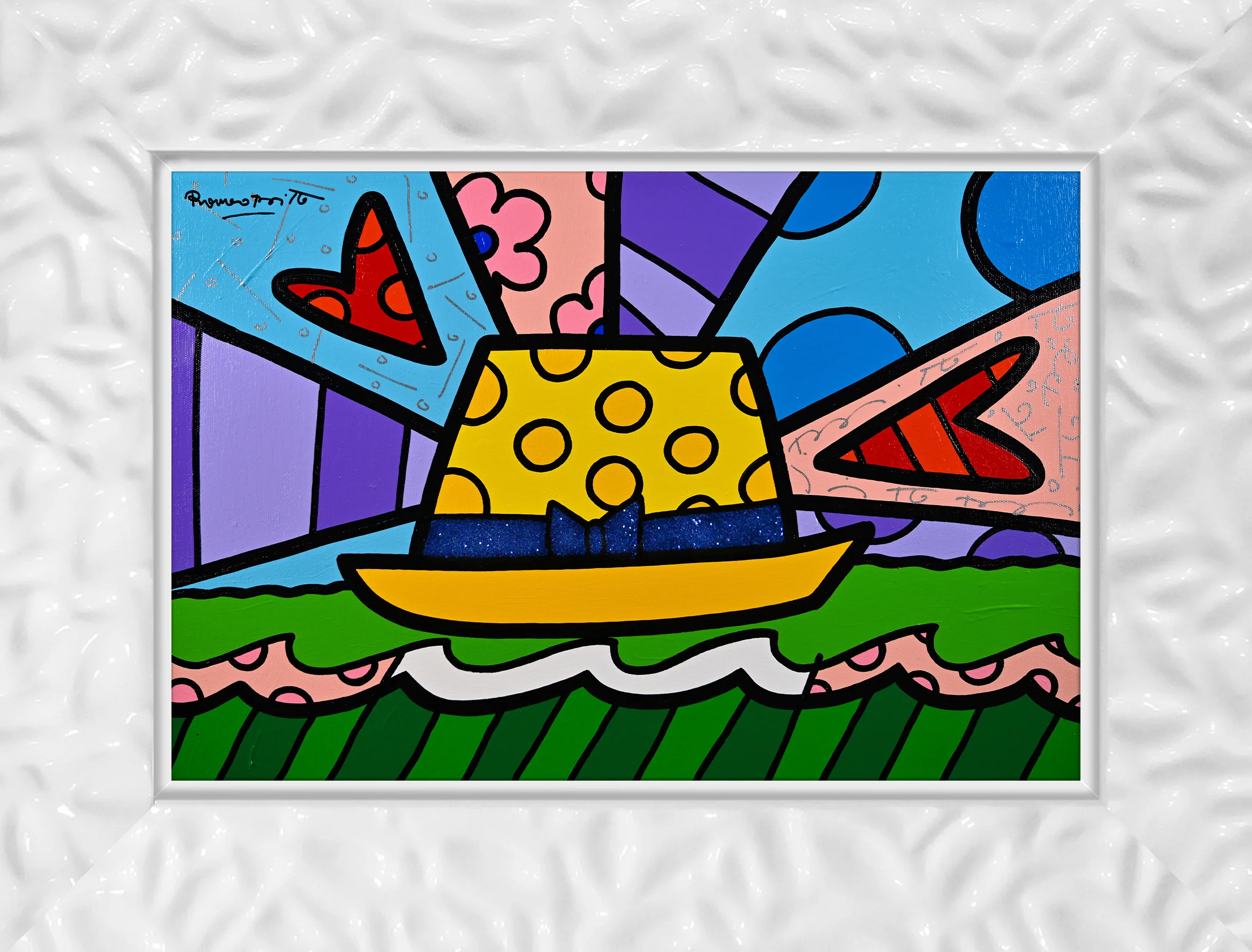YELLOW HAT - Original Painting - Image 18