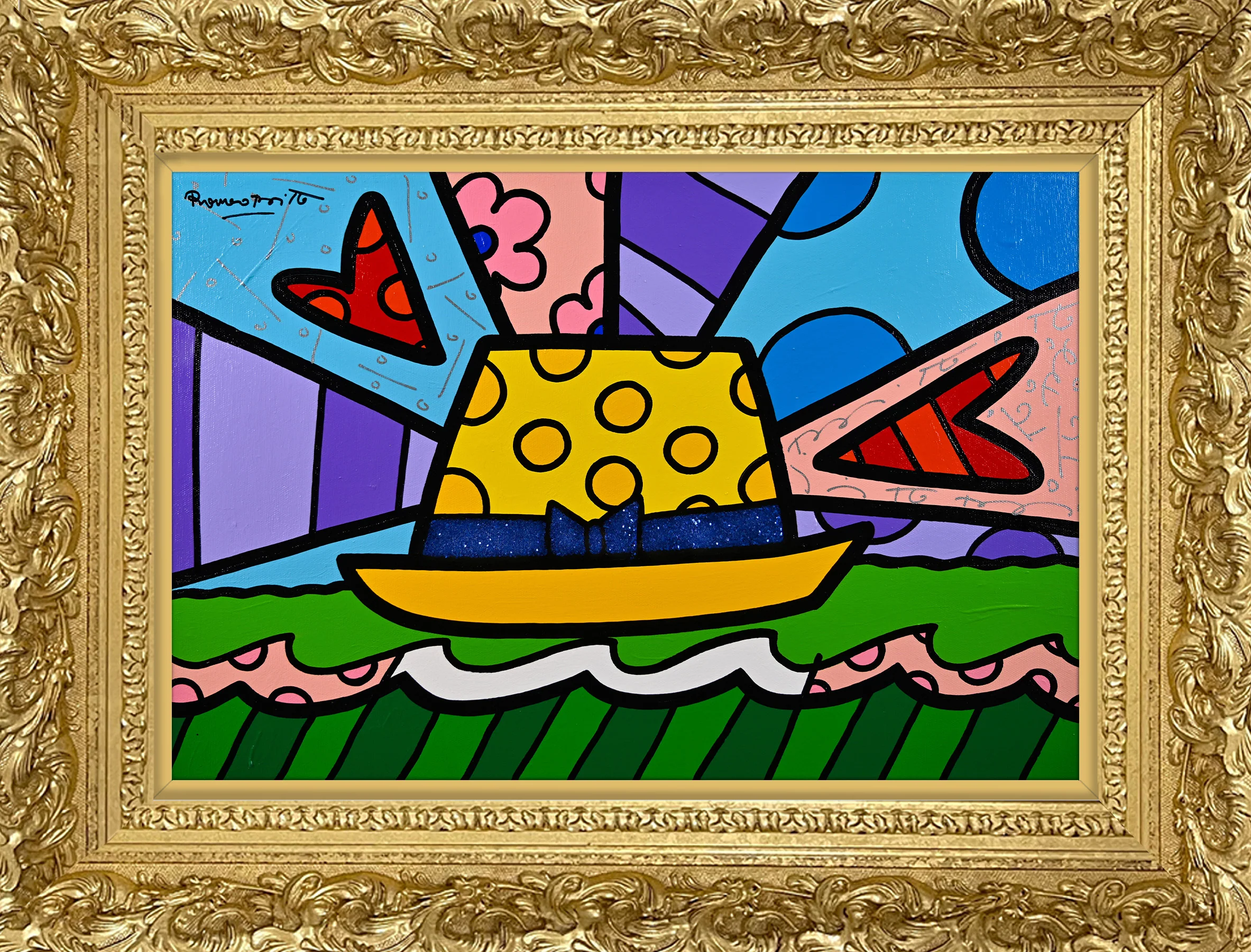 YELLOW HAT - Original Painting - Image 2