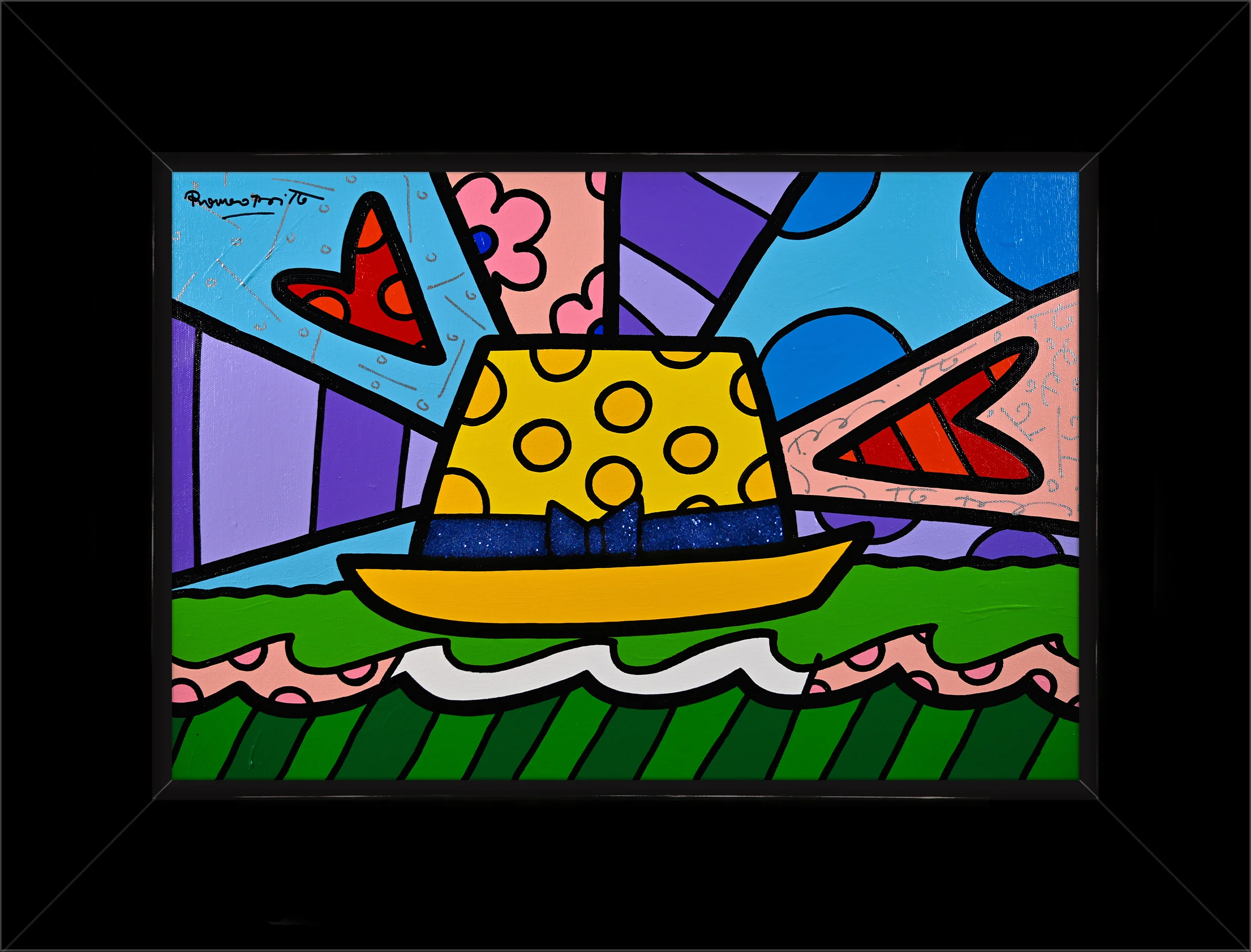 YELLOW HAT - Original Painting - Image 5