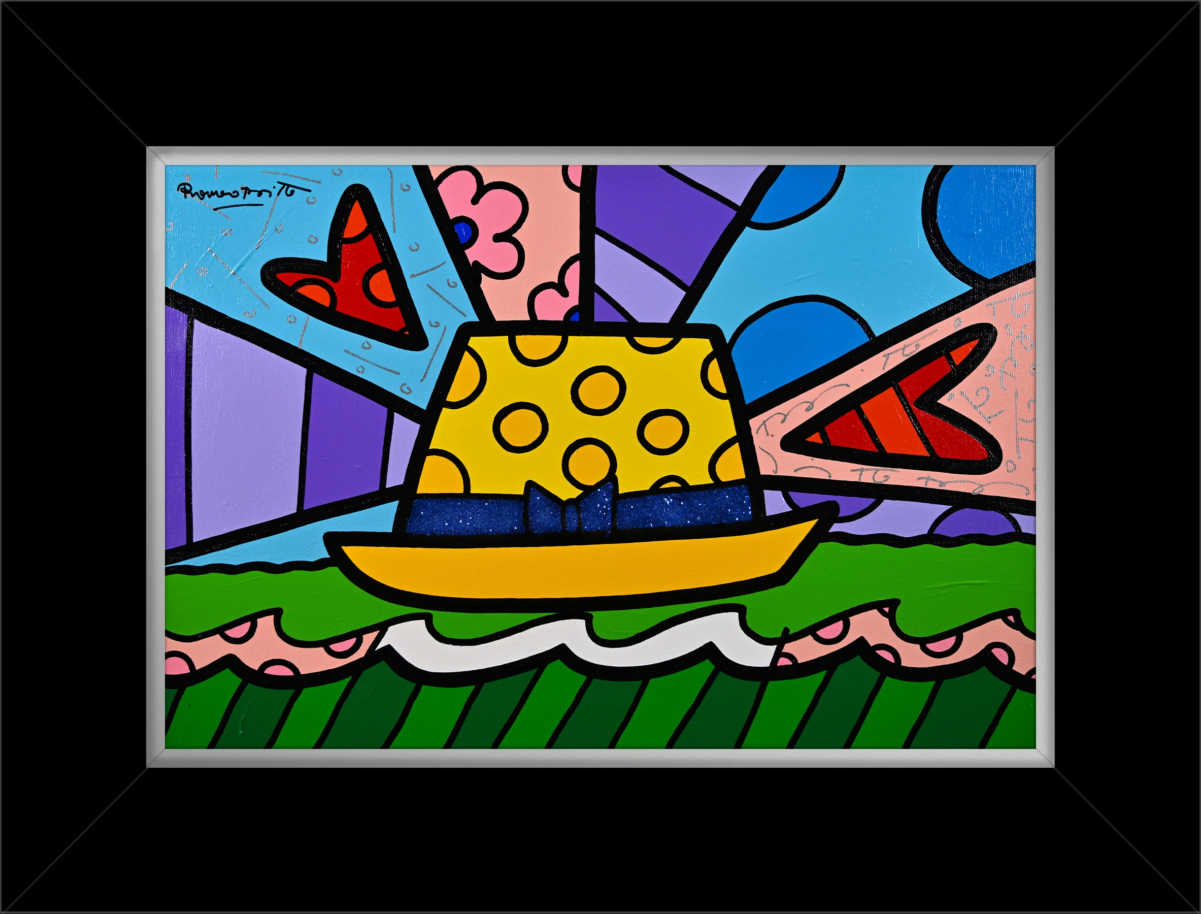 YELLOW HAT - Original Painting - Image 6