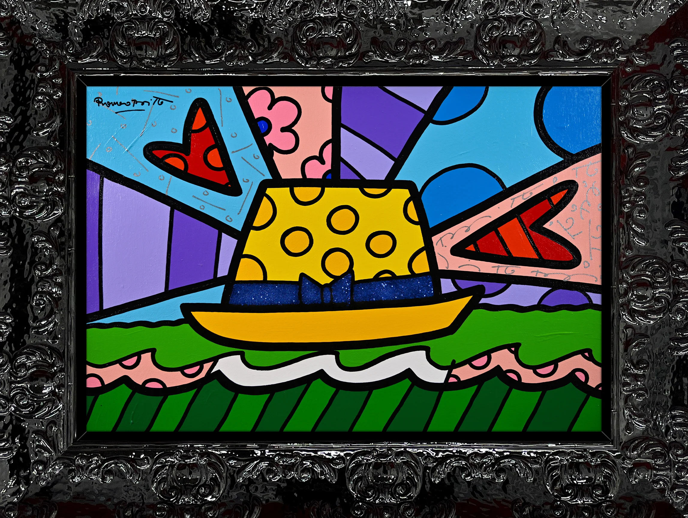 YELLOW HAT - Original Painting - Image 7
