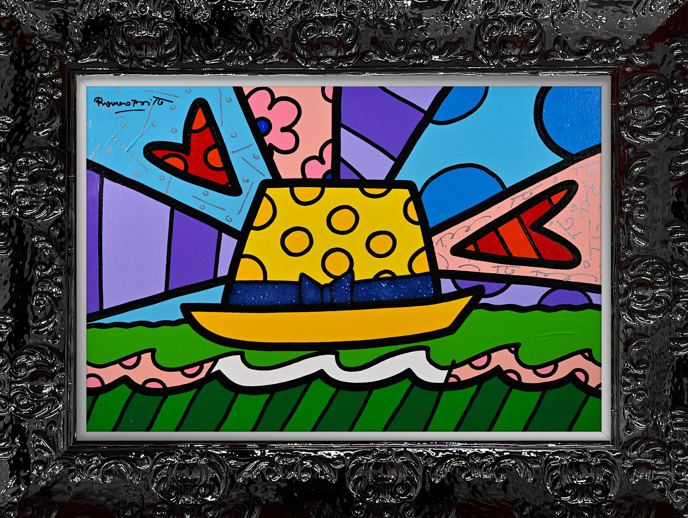 YELLOW HAT - Original Painting - Image 8