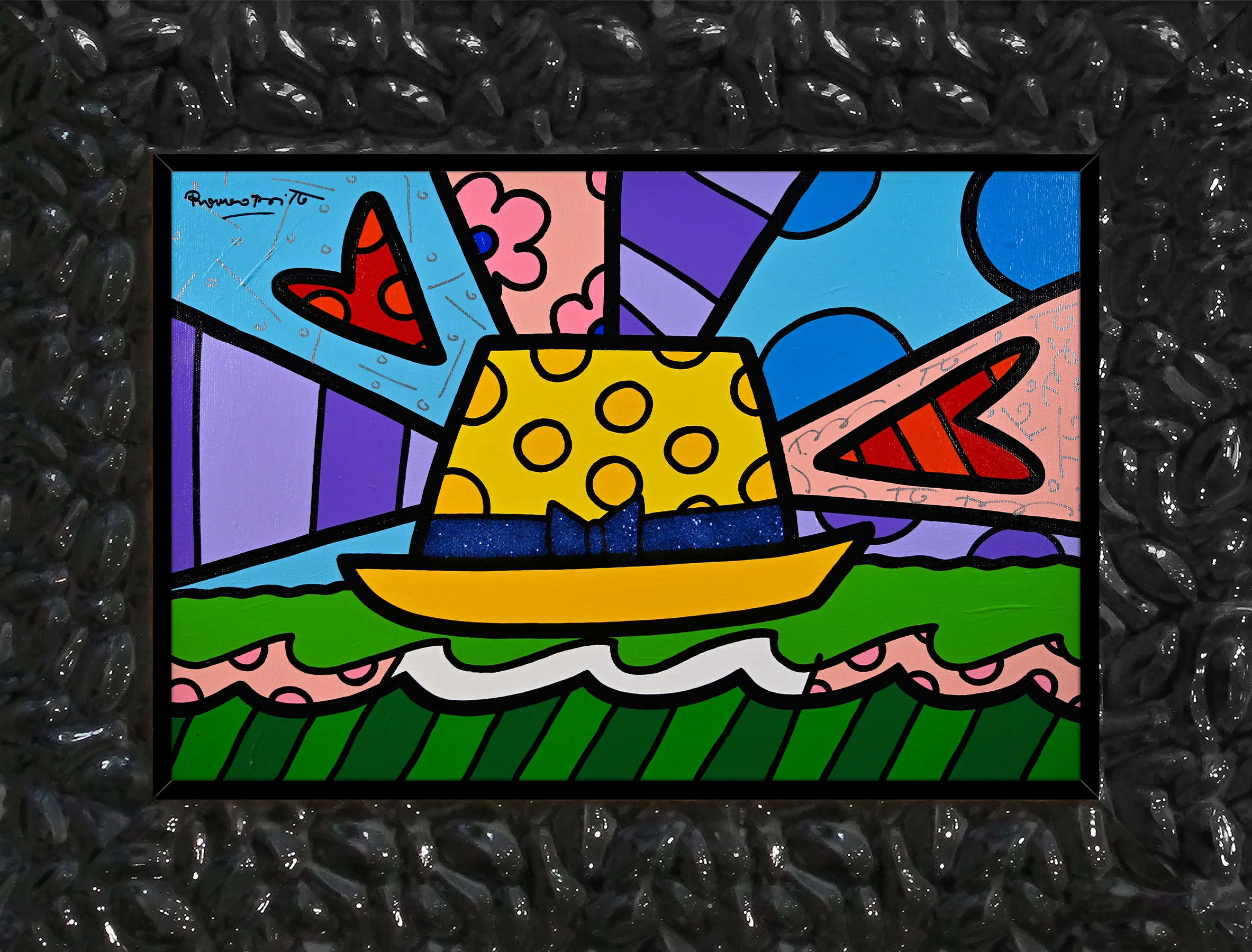 YELLOW HAT - Original Painting - Image 9