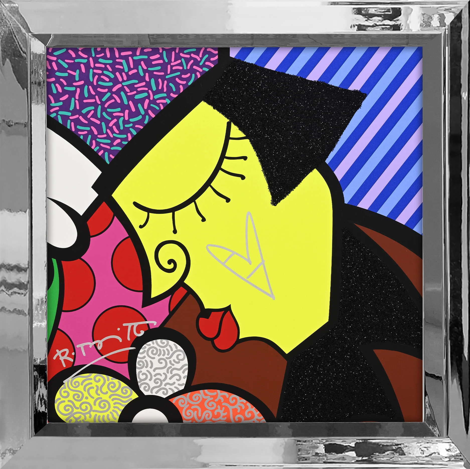 Yellow Man - Mixed Media Original - Image 10