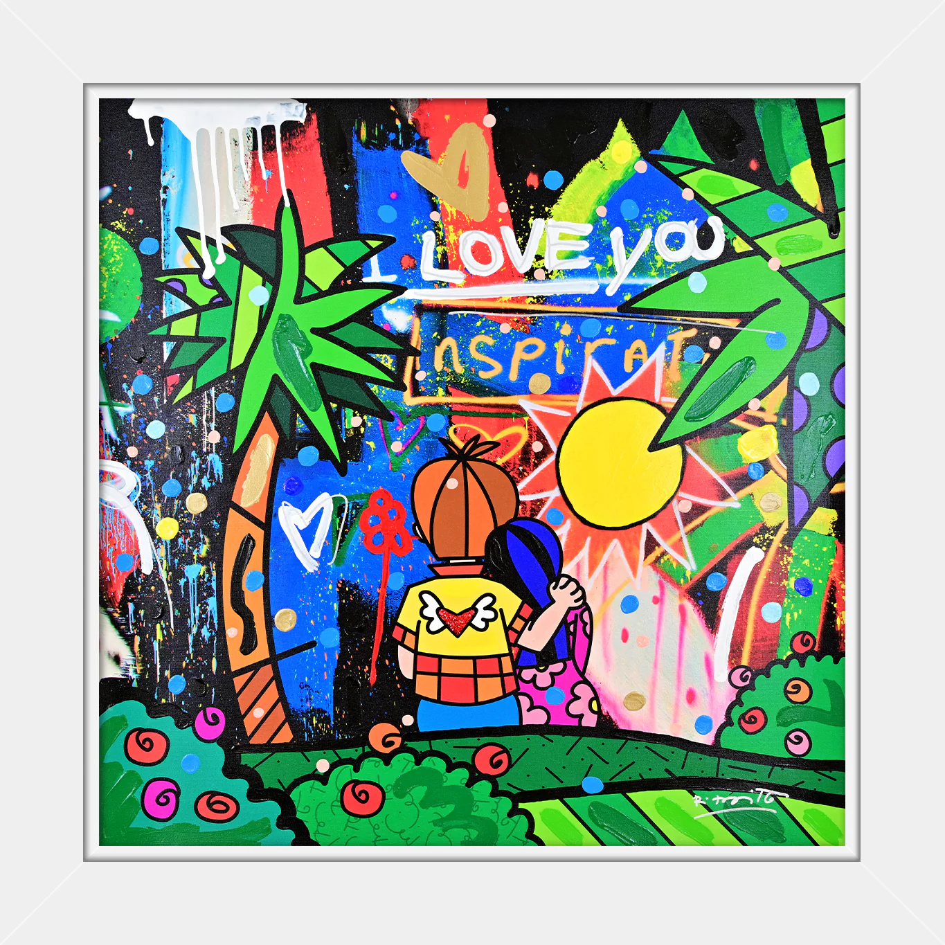 You Are My Sunshine - Mixed Media Original - Image 5