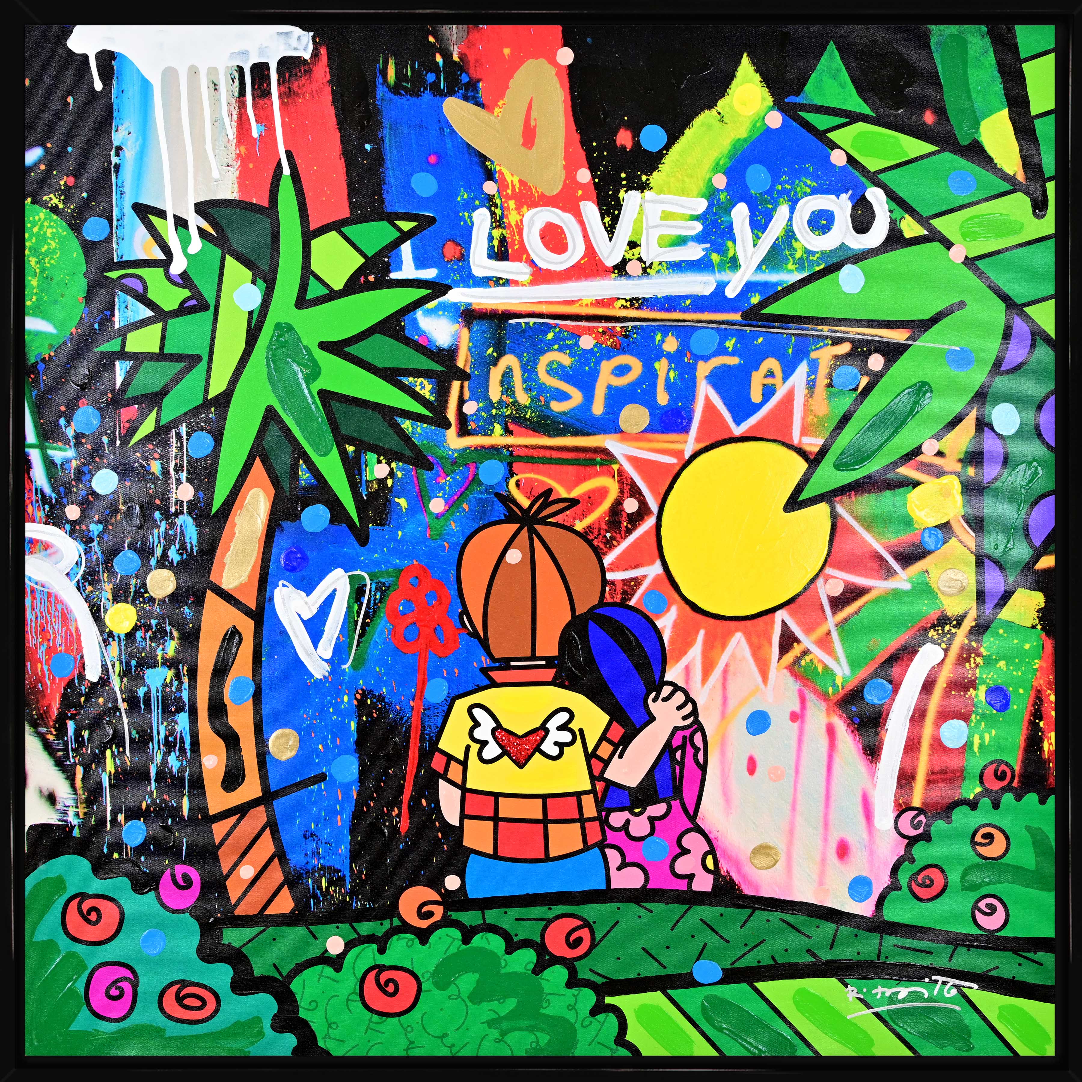 You Are My Sunshine - Mixed Media Original - Image 6