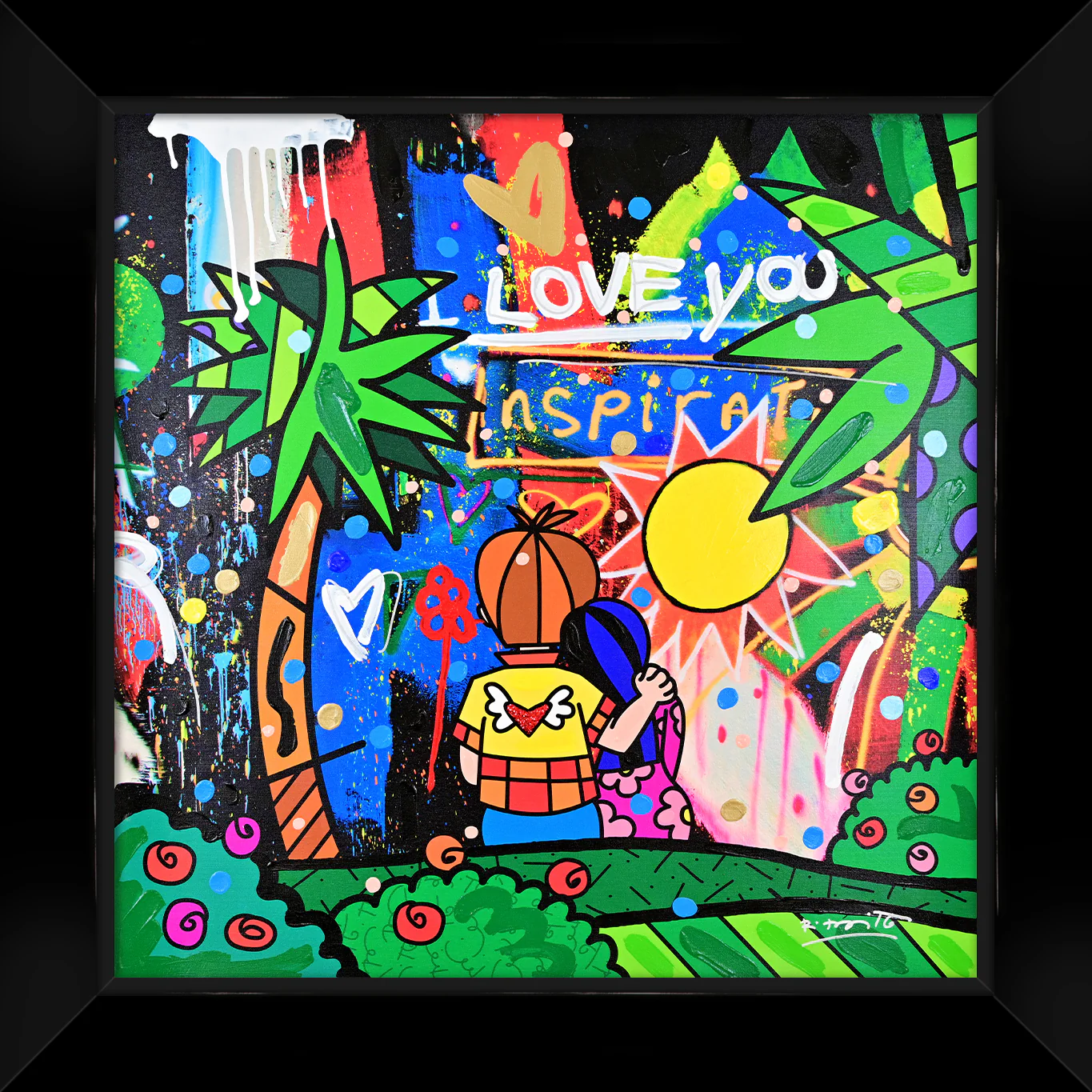 You Are My Sunshine - Mixed Media Original - Image 7