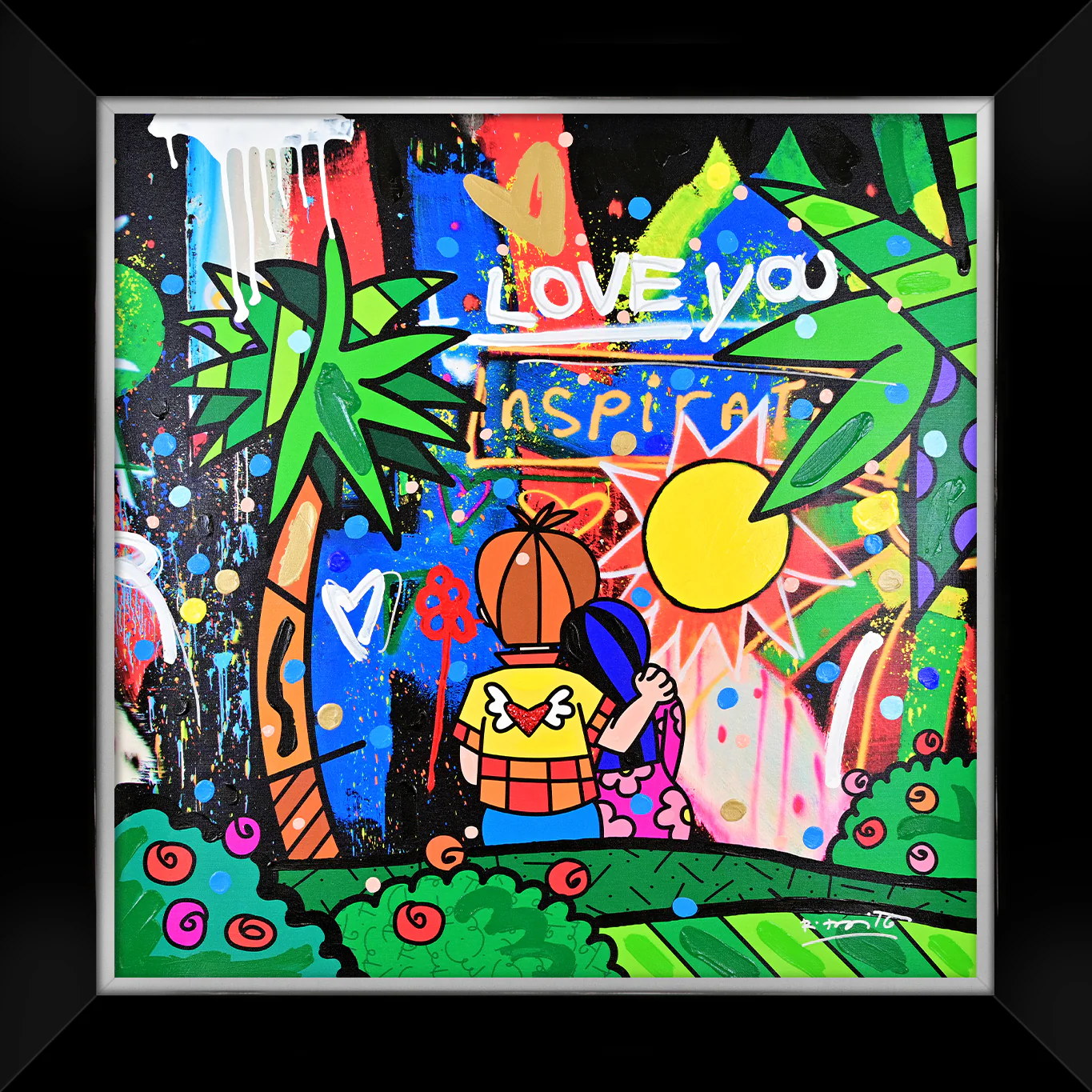 You Are My Sunshine - Mixed Media Original - Image 8