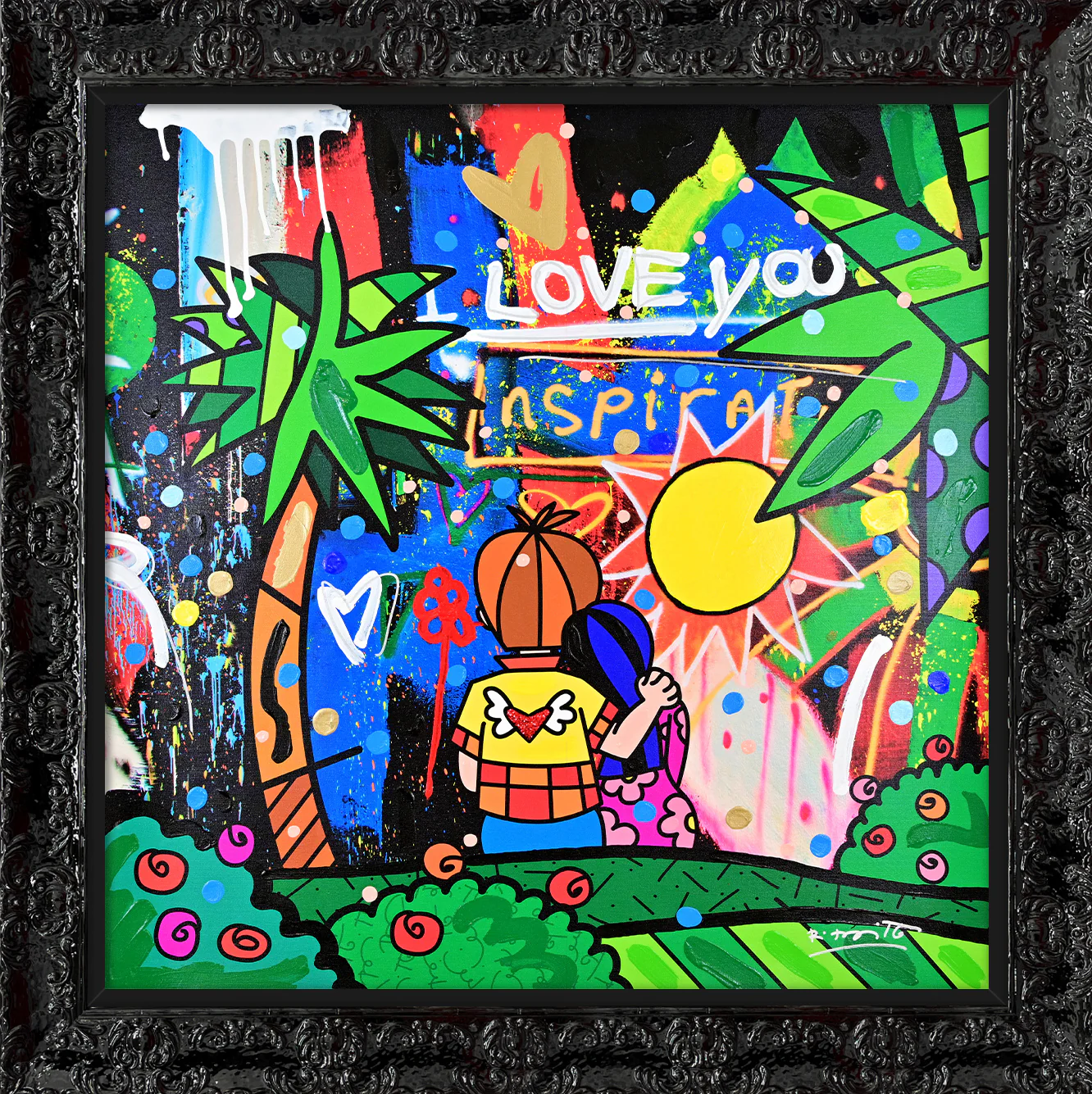 You Are My Sunshine - Mixed Media Original - Image 9